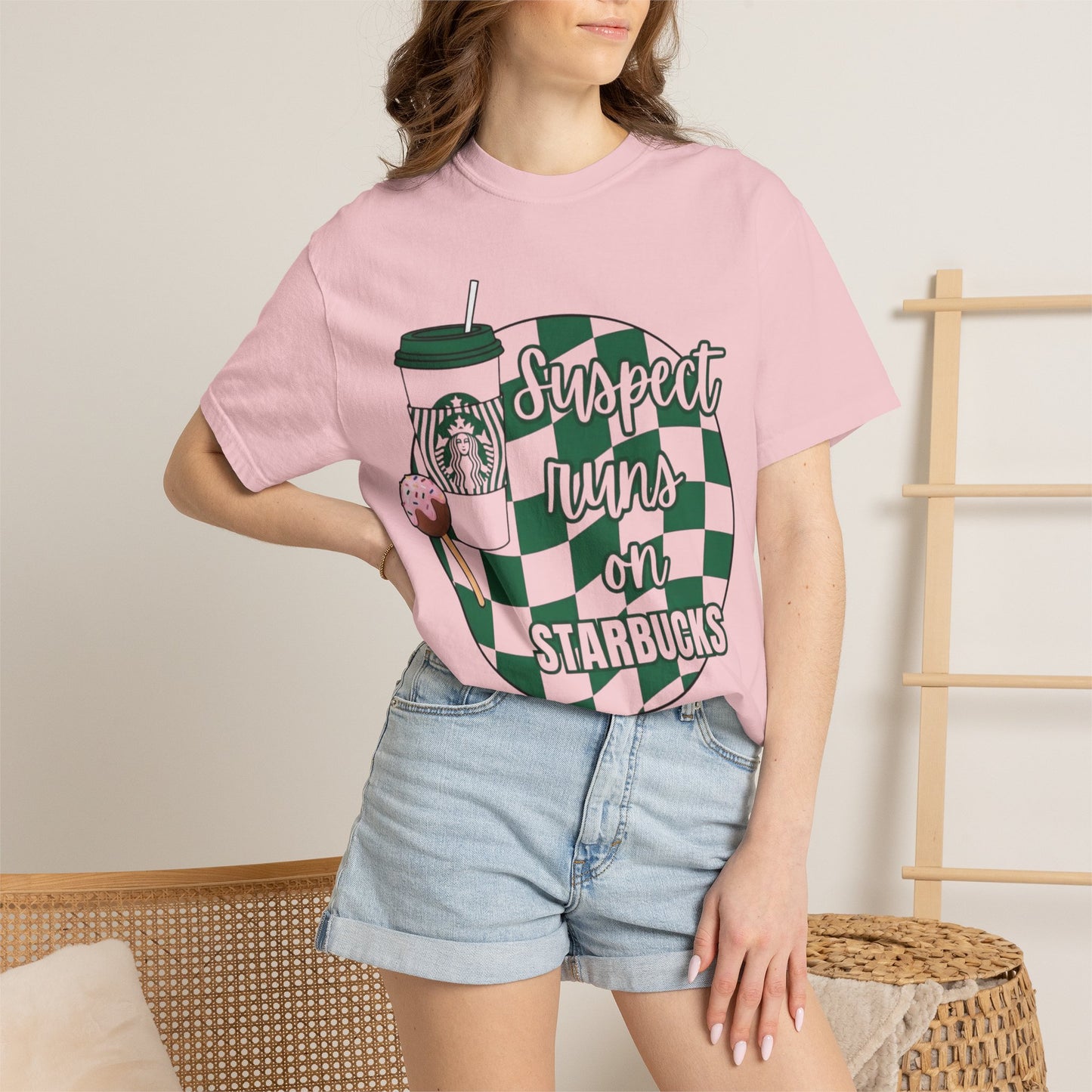 Suspect Turns On Starbucks T-Shirt — Coffee Lover Graphic Tee