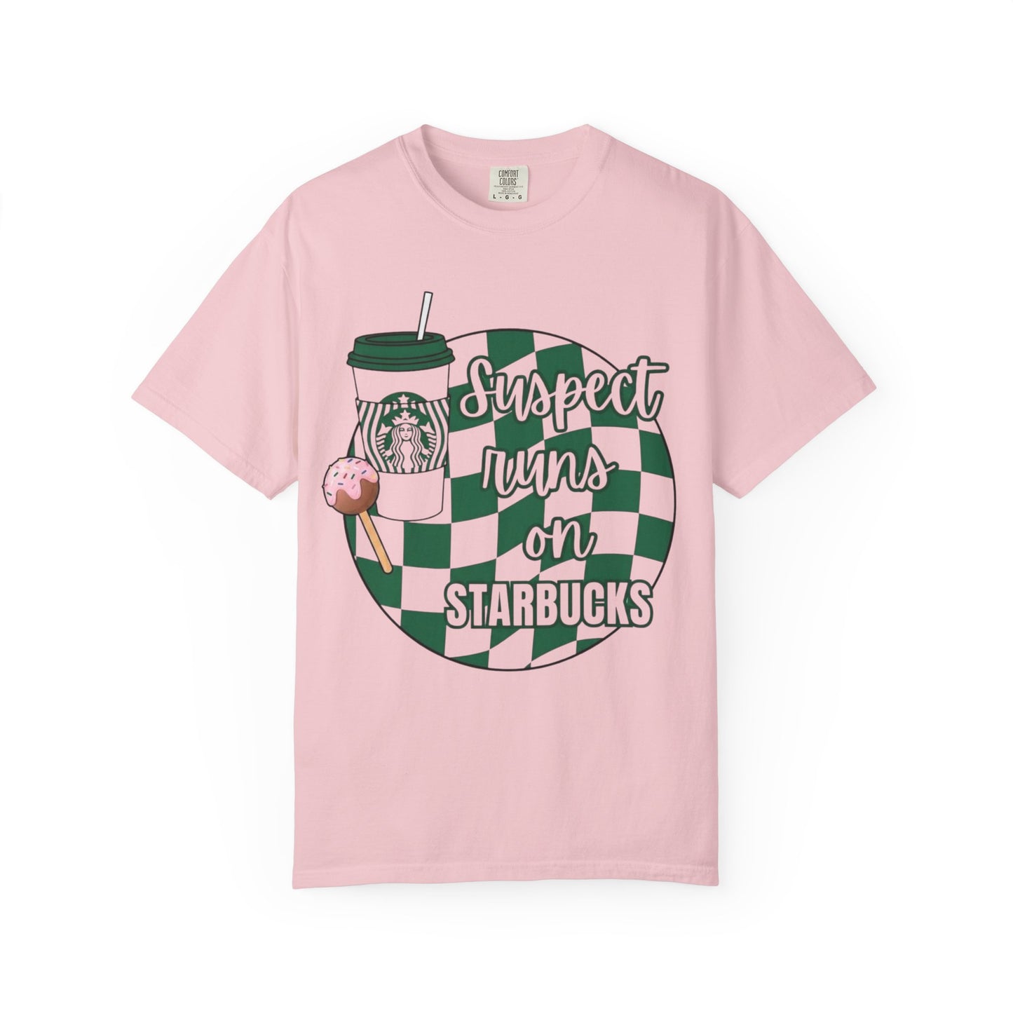 Suspect Turns On Starbucks T-Shirt — Coffee Lover Graphic Tee