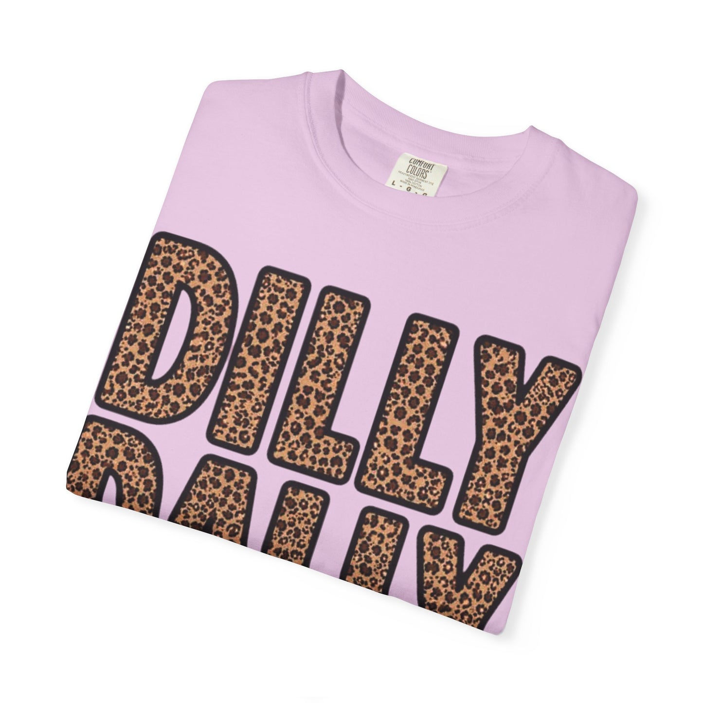 Dilly Dally Club Leopard Print T-Shirt
