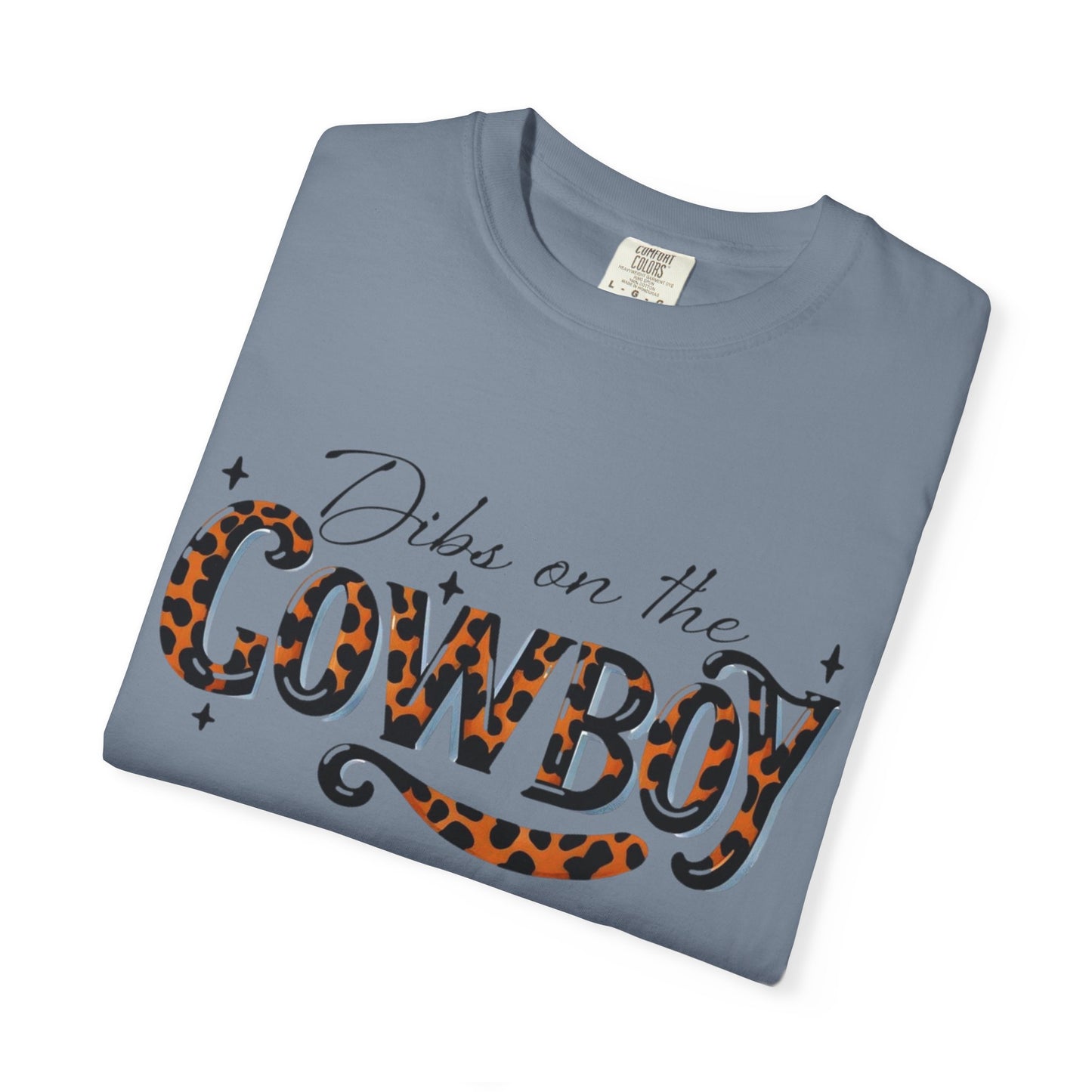 Dibs On The Cowboy Leopard Print T-Shirt