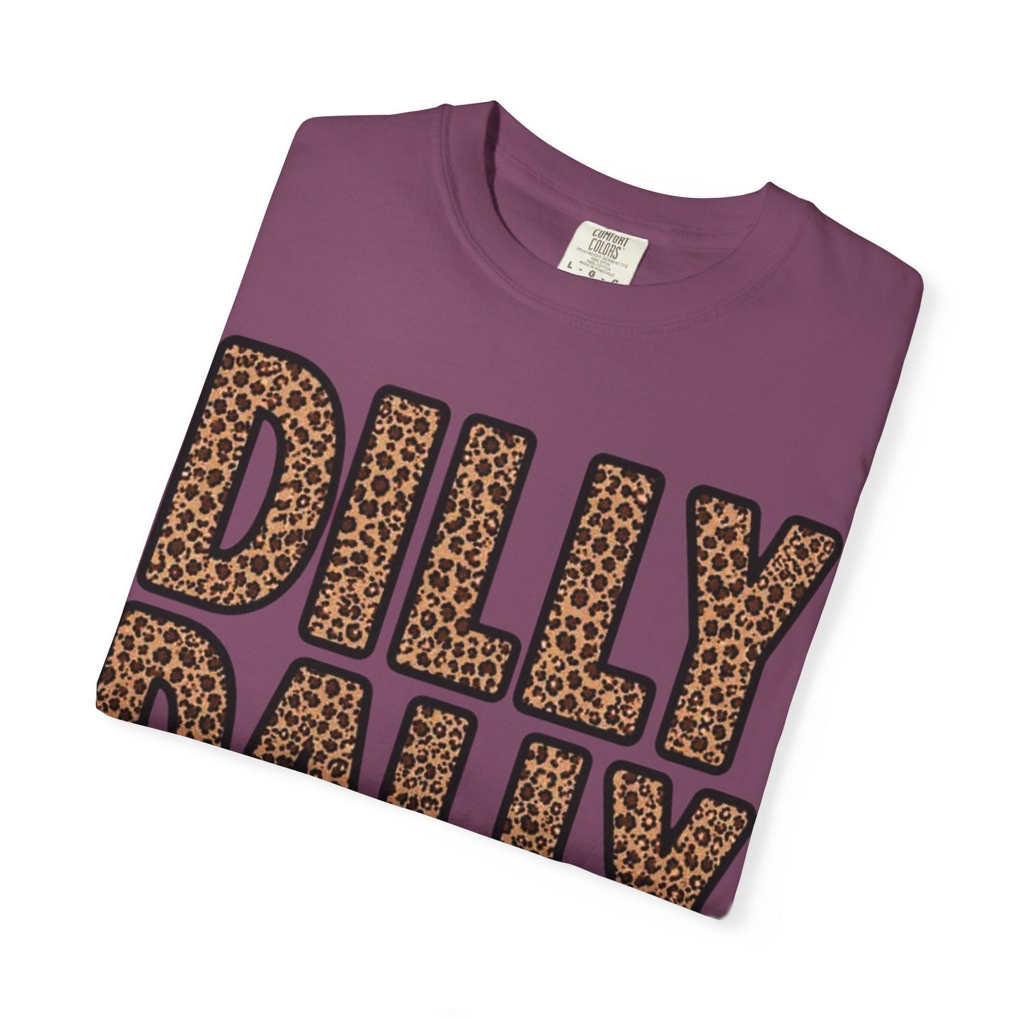 Dilly Dally Club Leopard Print T-Shirt
