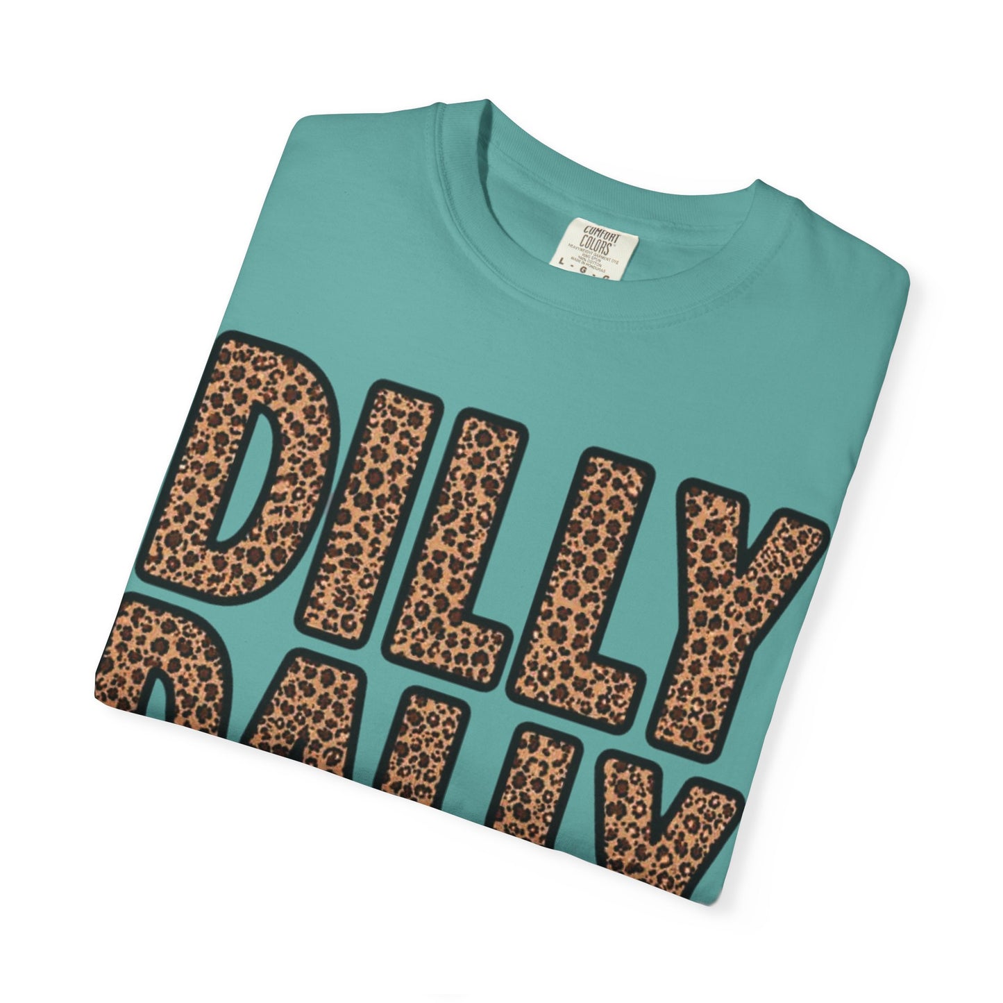 Dilly Dally Club Leopard Print T-Shirt