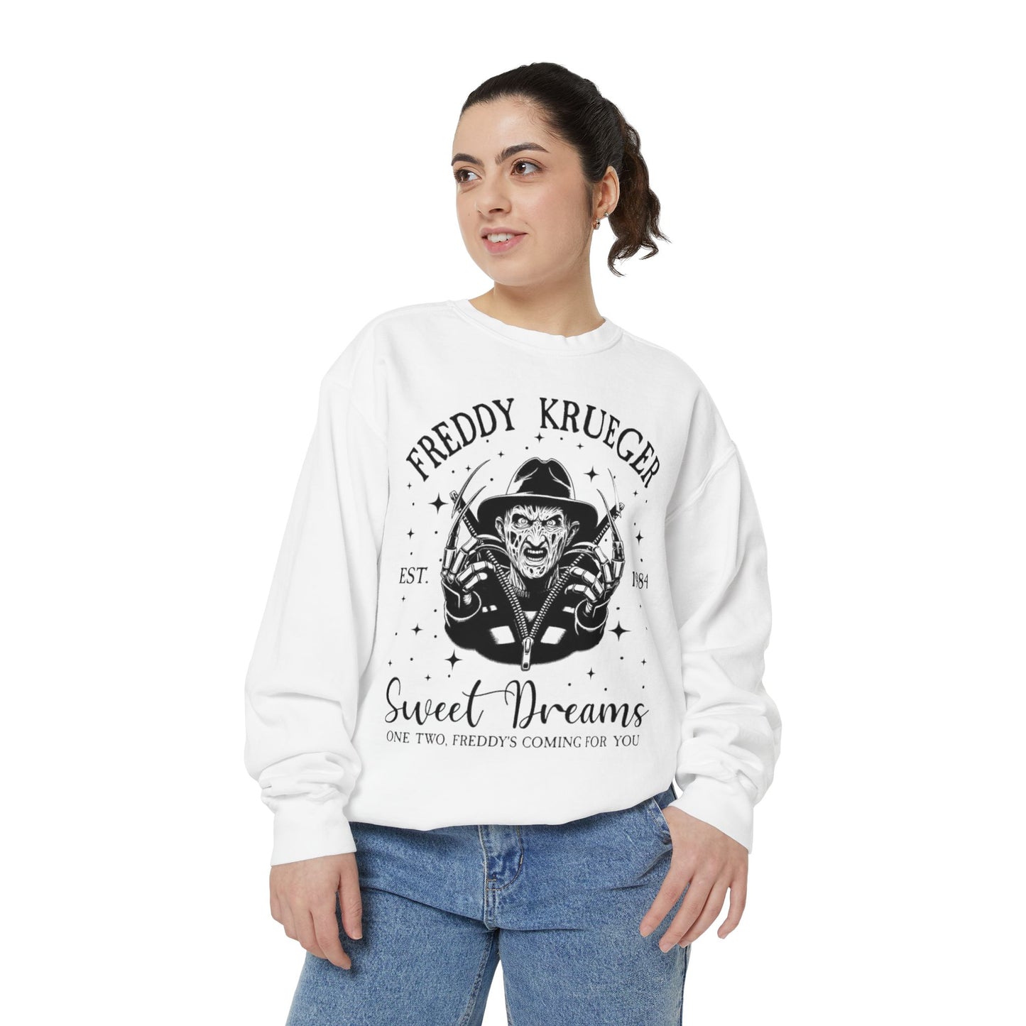 Freddy Krueger 'Sweet Dreams' Graphic Sweatshirt