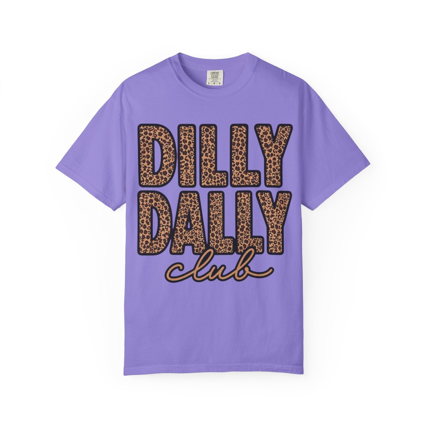 Dilly Dally Club Leopard Print T-Shirt