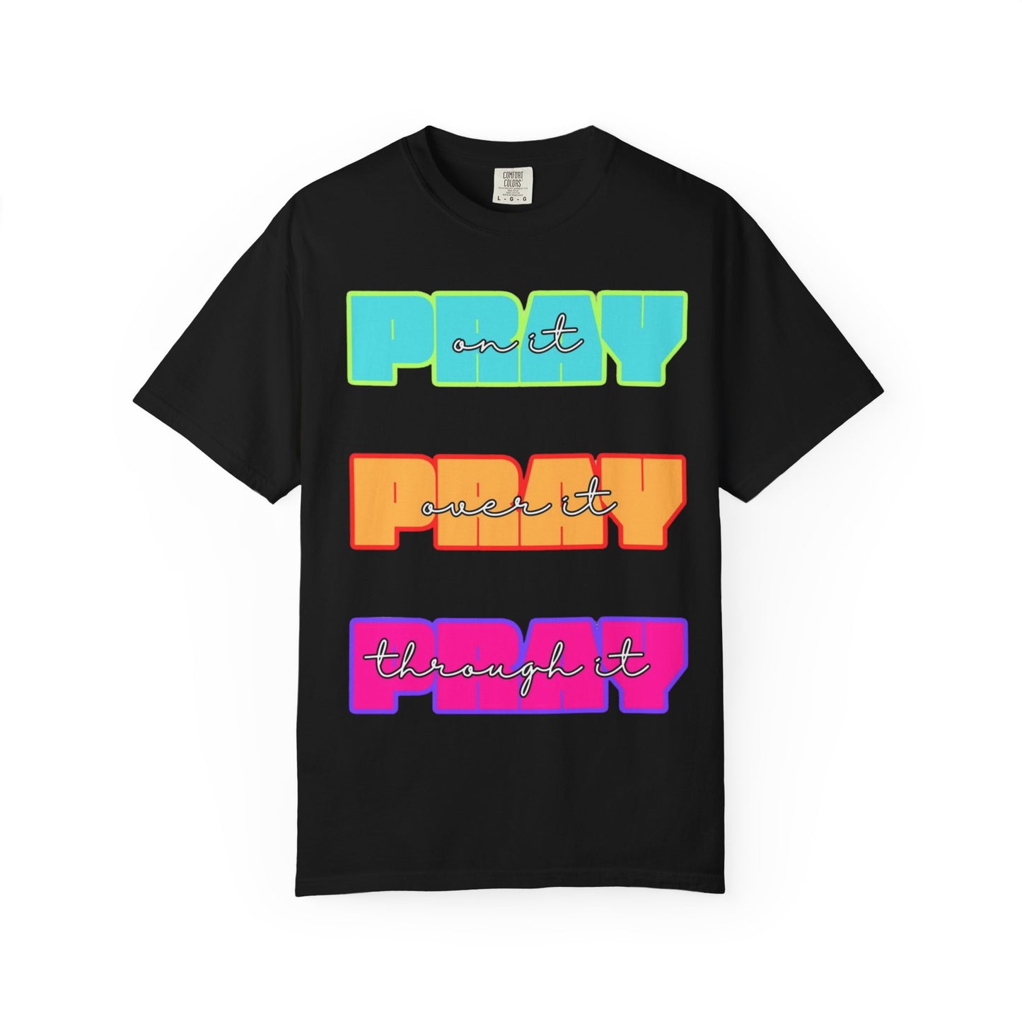 Play On It, Push It, Through It T-Shirt — Motivational Retro Graphic Tee