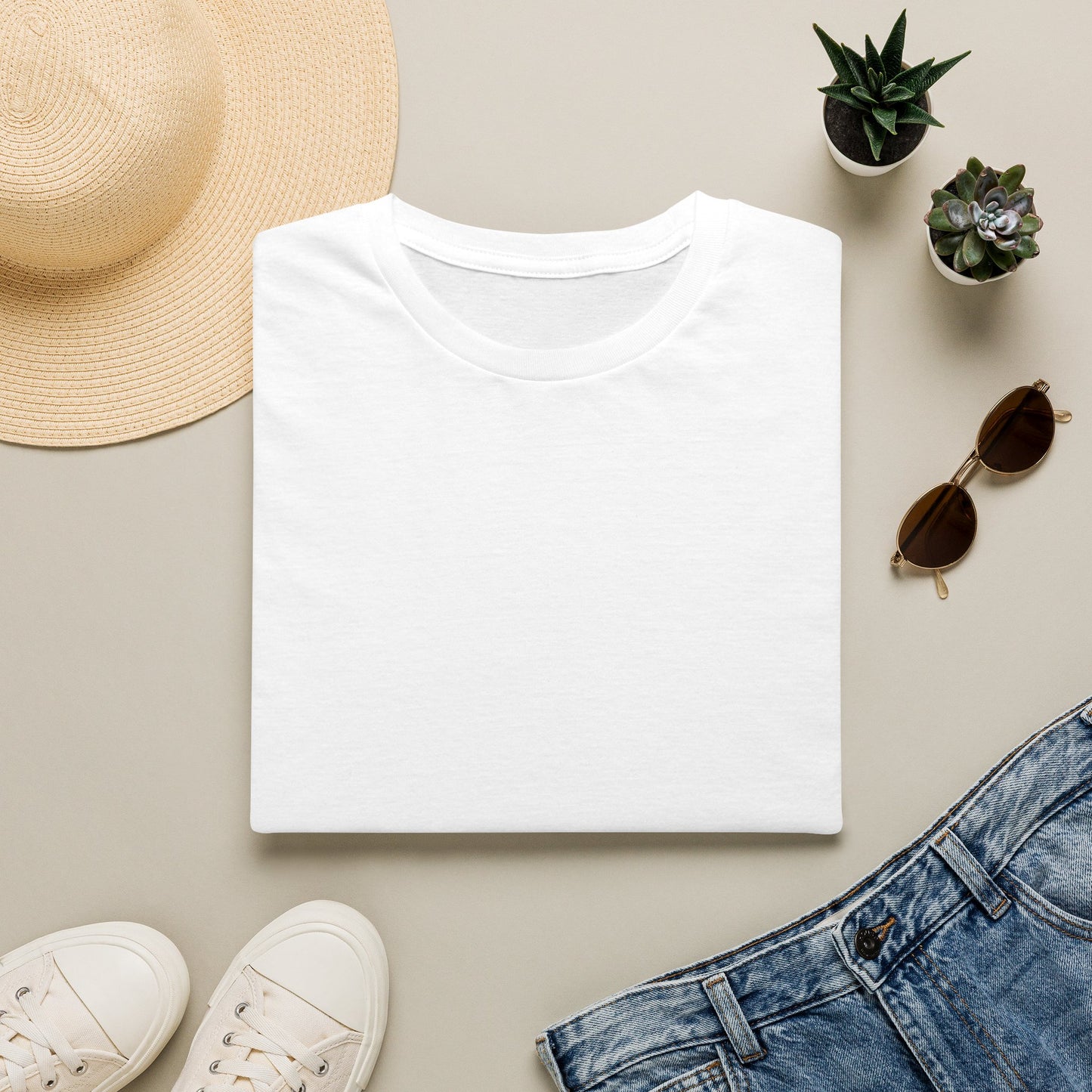 Classic White Tee — Casual Everyday T-Shirt