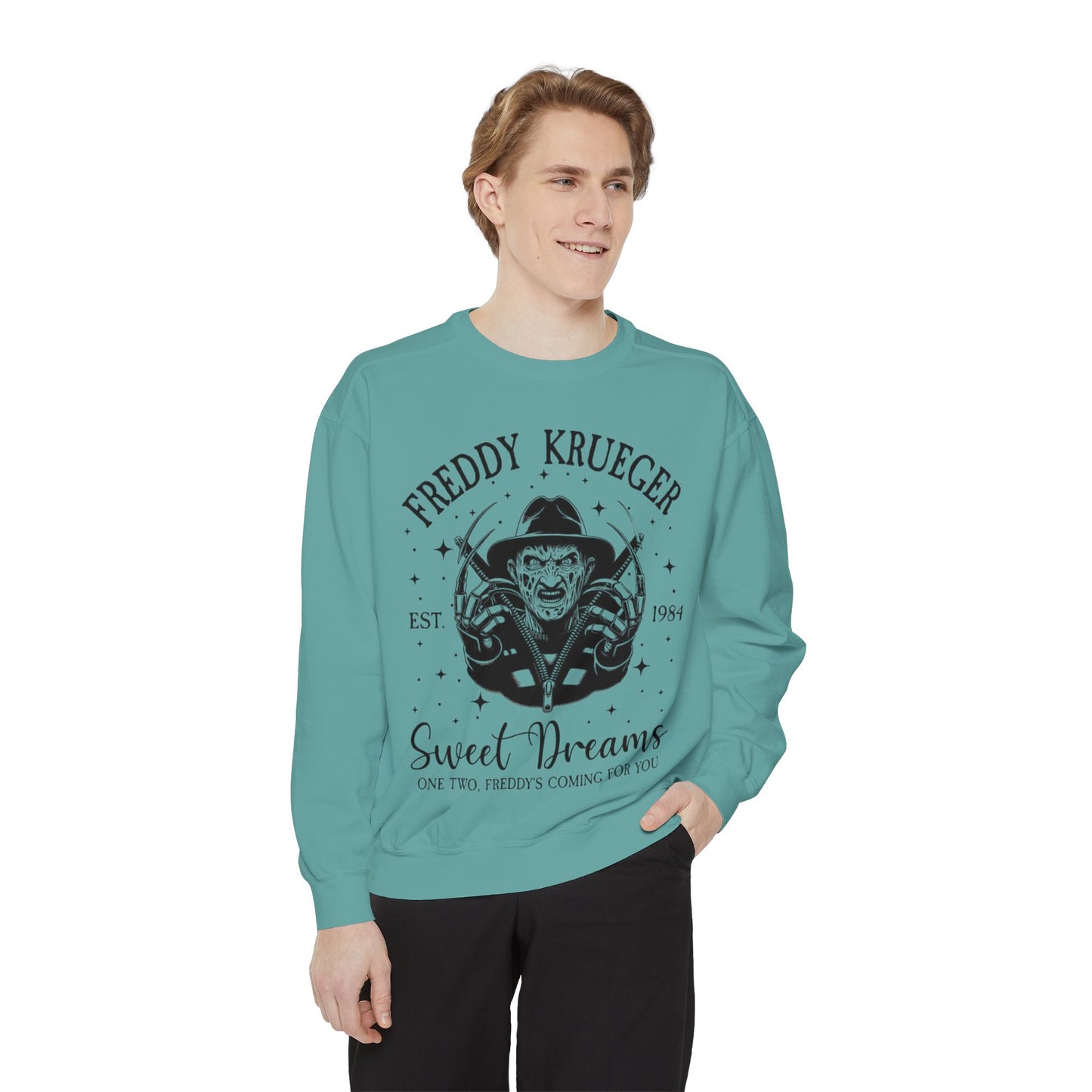 Freddy Krueger 'Sweet Dreams' Graphic Sweatshirt
