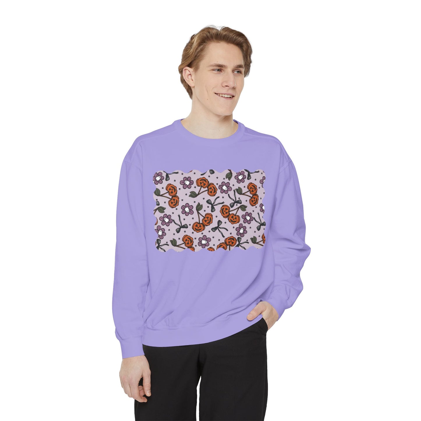 Floral Pumpkin Patch Sweatshirt