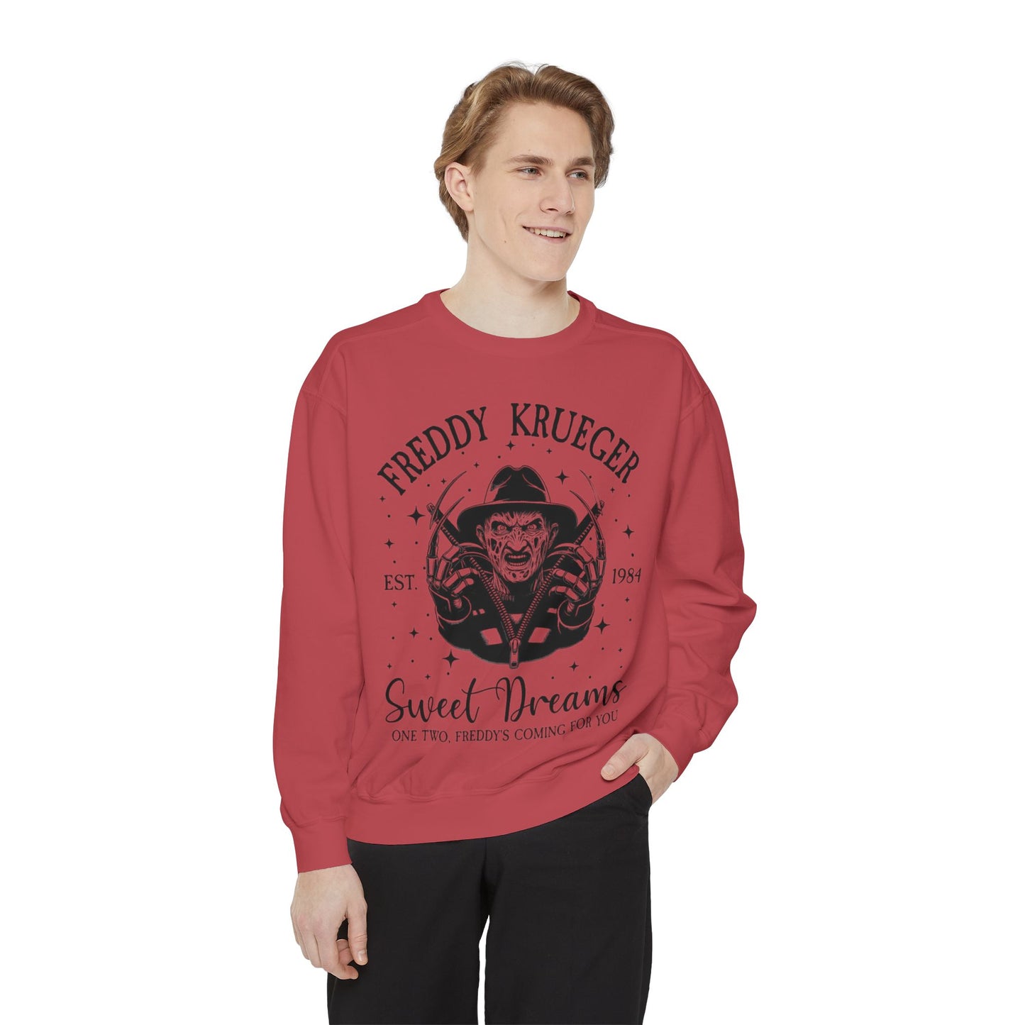 Freddy Krueger 'Sweet Dreams' Graphic Sweatshirt