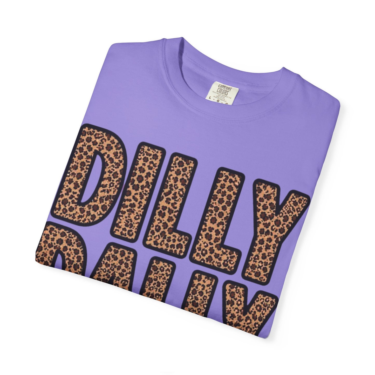 Dilly Dally Club Leopard Print T-Shirt