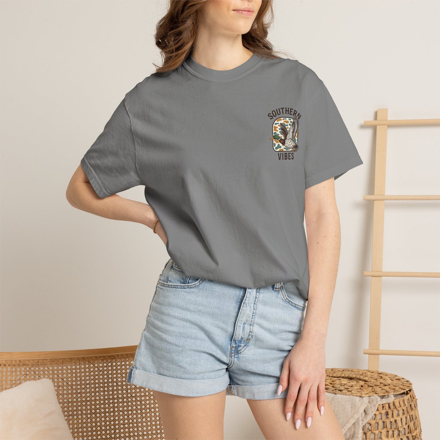 Southern Vibes Duck Graphic T‑Shirt