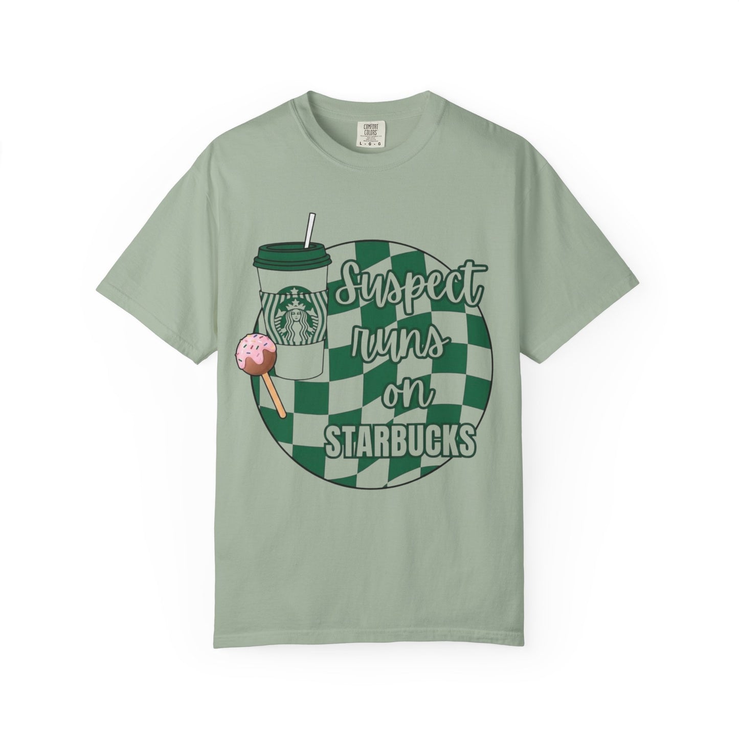 Suspect Turns On Starbucks T-Shirt — Coffee Lover Graphic Tee