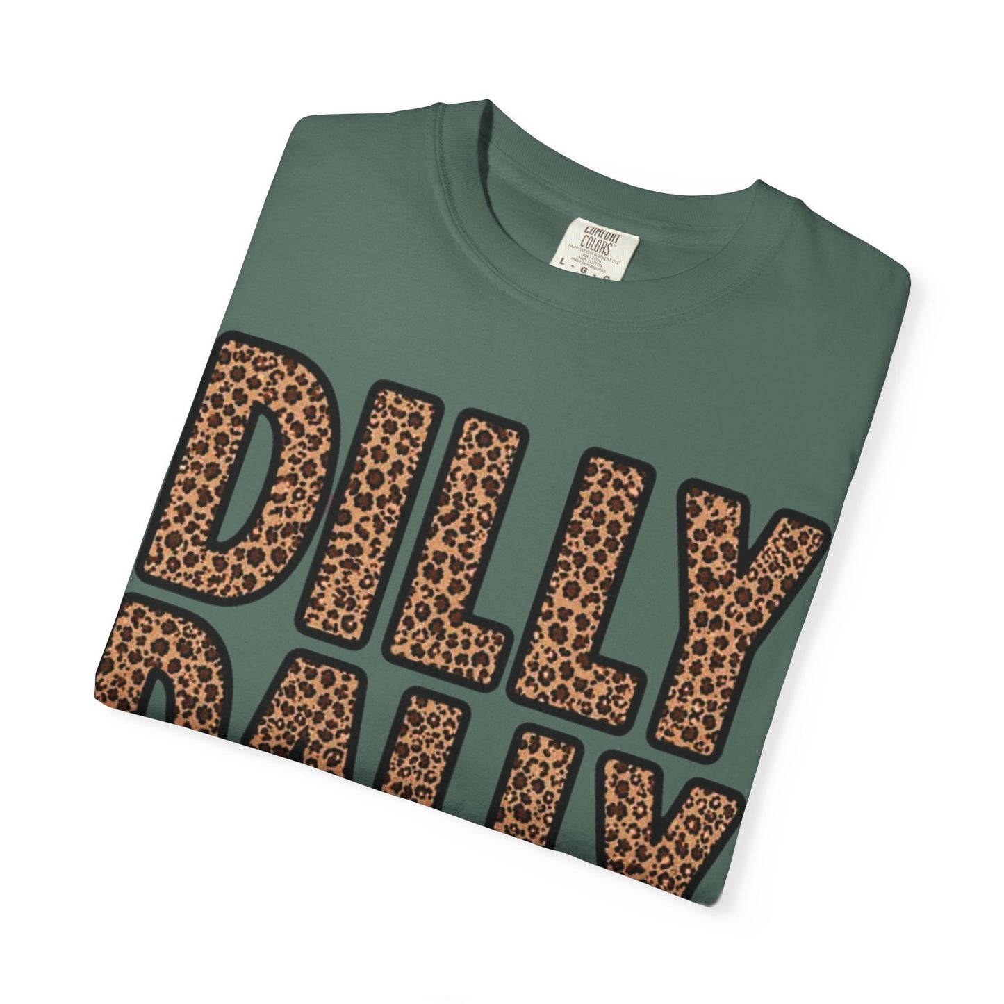 Dilly Dally Club Leopard Print T-Shirt