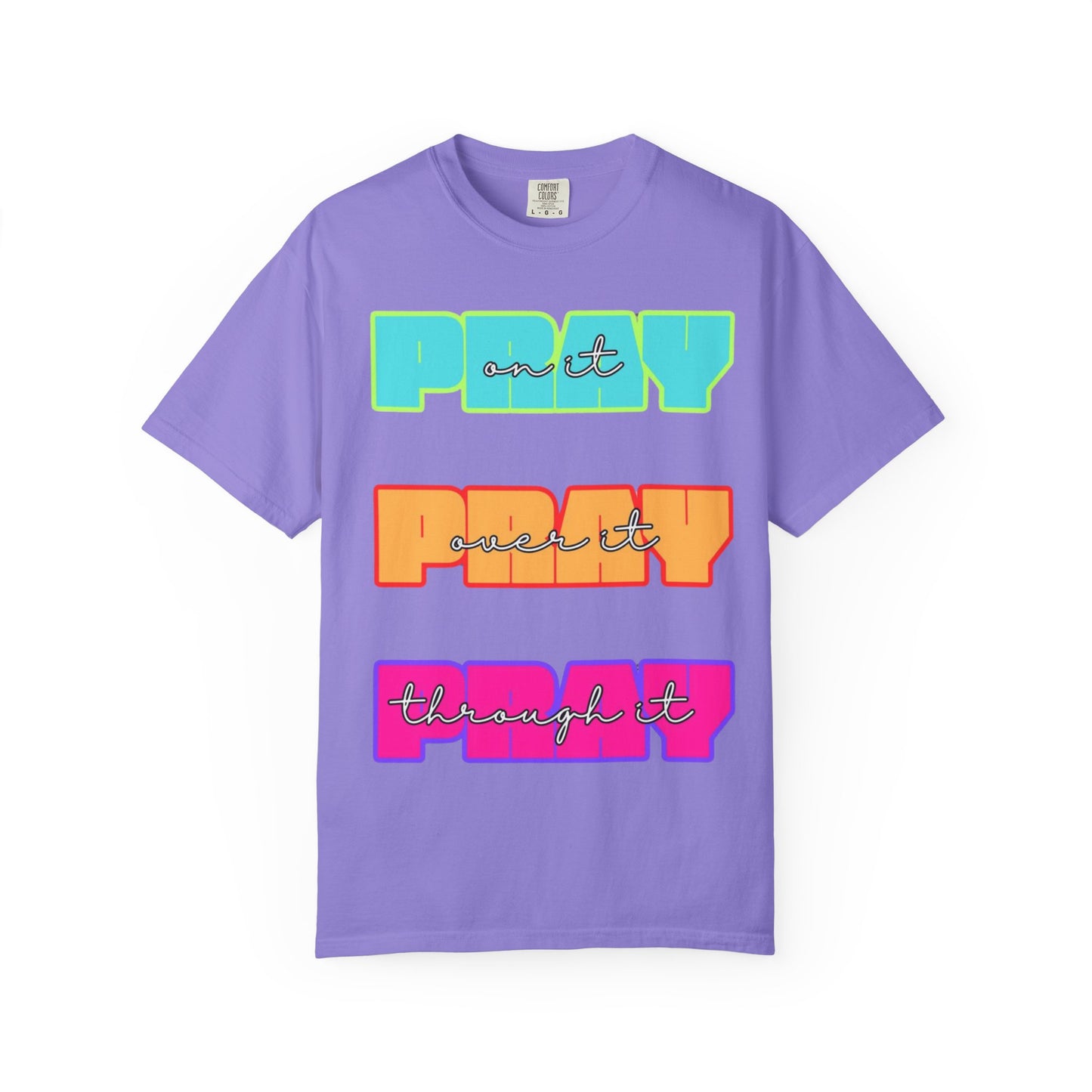Play On It, Push It, Through It T-Shirt — Motivational Retro Graphic Tee