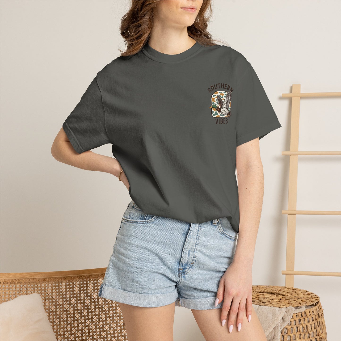 Southern Vibes Duck Graphic T‑Shirt