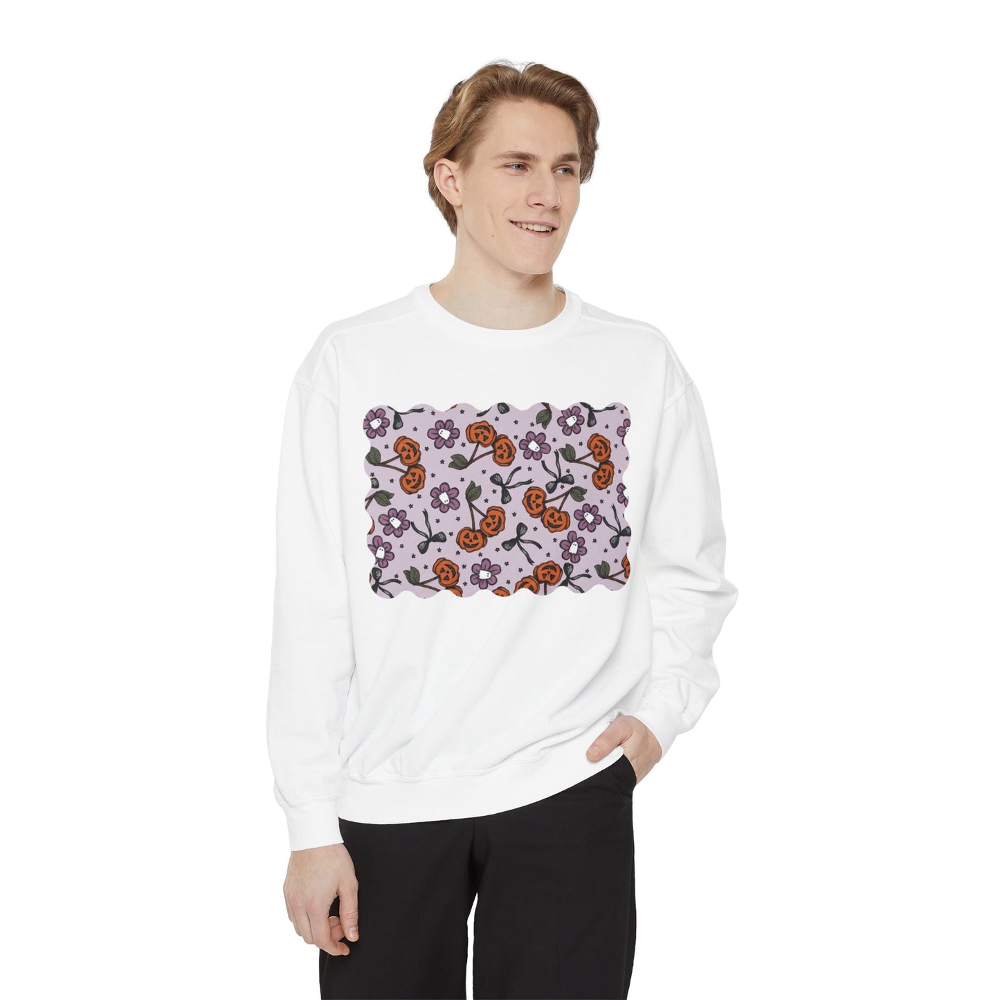 Floral Pumpkin Patch Sweatshirt