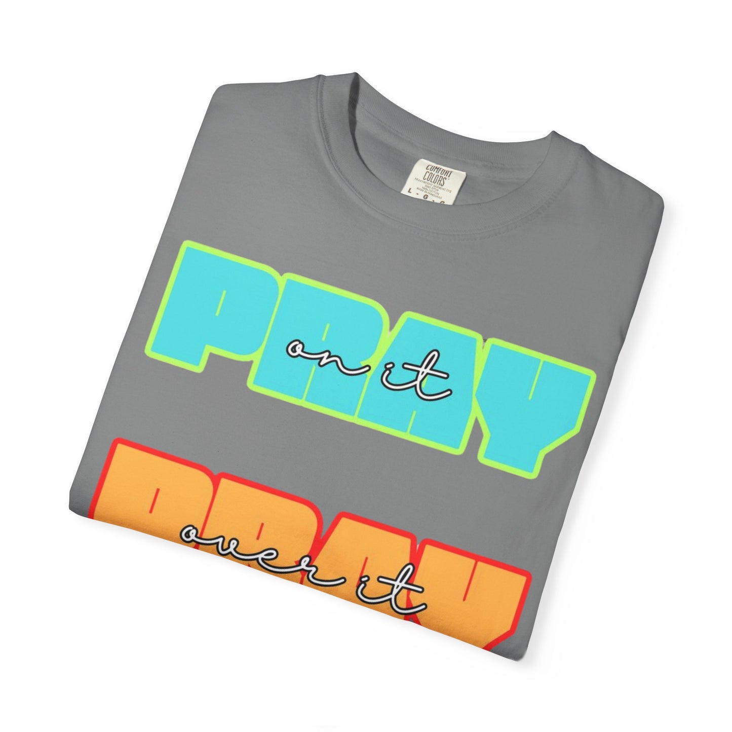 Play On It, Push It, Through It T-Shirt — Motivational Retro Graphic Tee