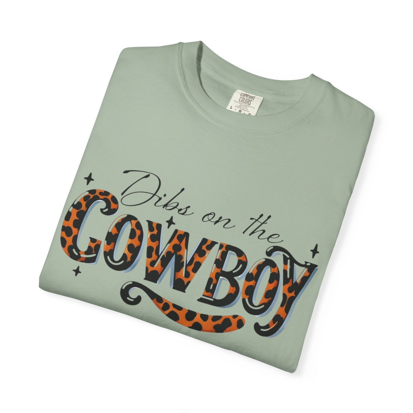 Dibs On The Cowboy Leopard Print T-Shirt