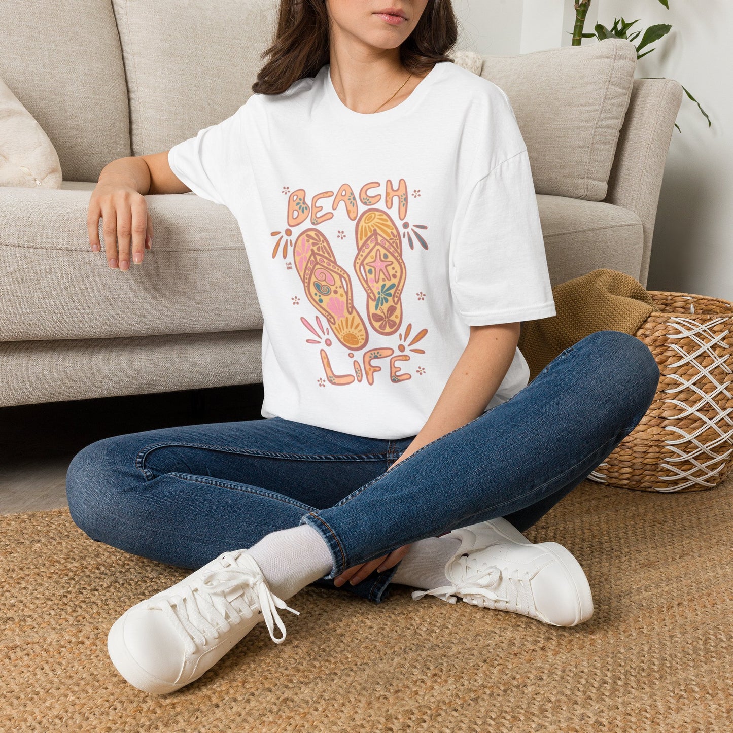 Beach Life T-Shirt — Flip Flop Summer Graphic Tee
