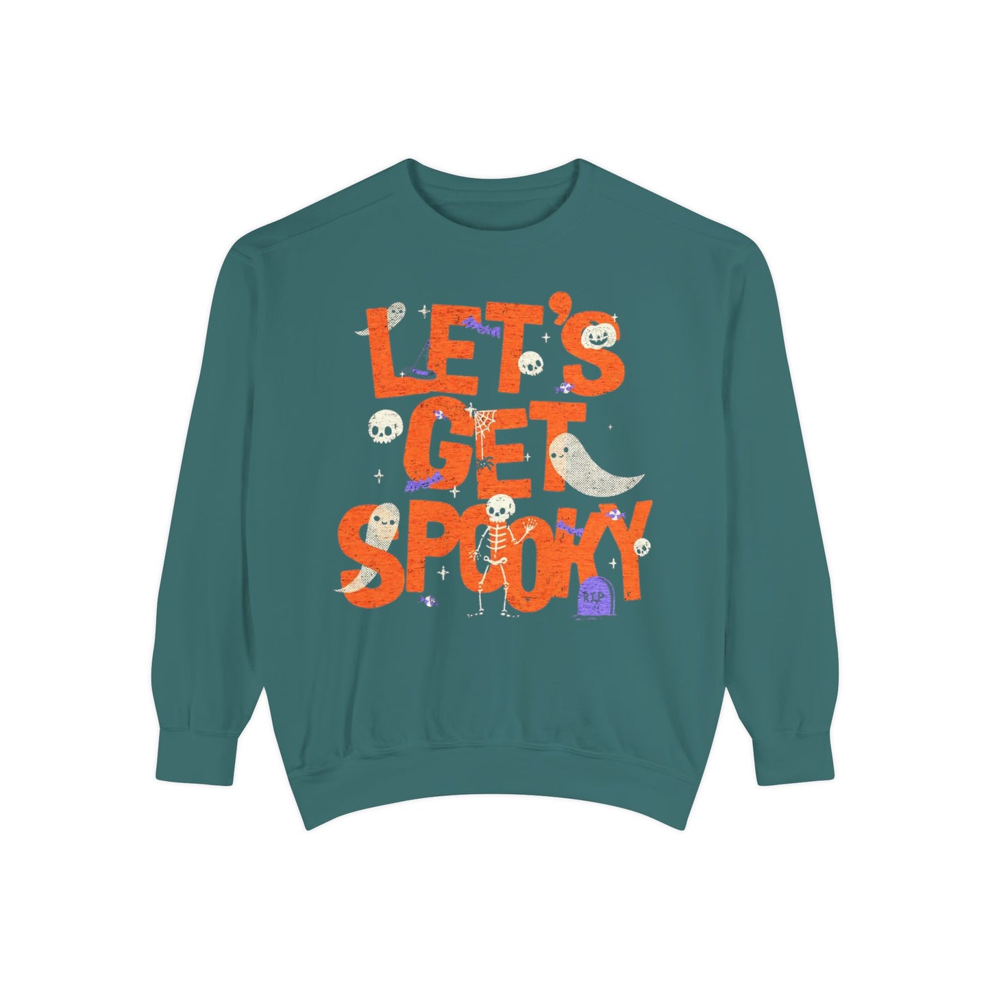 Let's Get Spooky Sweatshirt — Halloween Graphic Crewneck