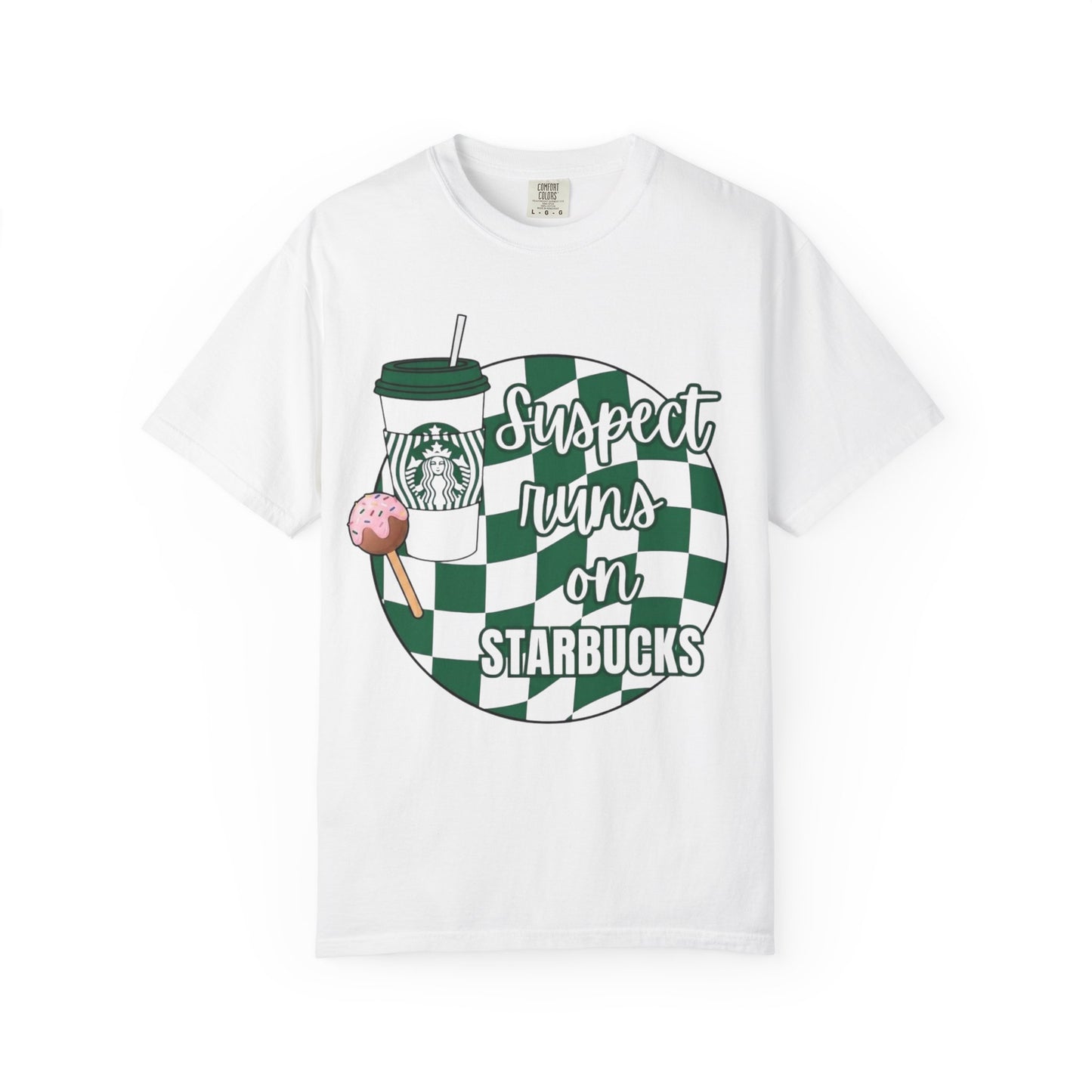 Suspect Turns On Starbucks T-Shirt — Coffee Lover Graphic Tee