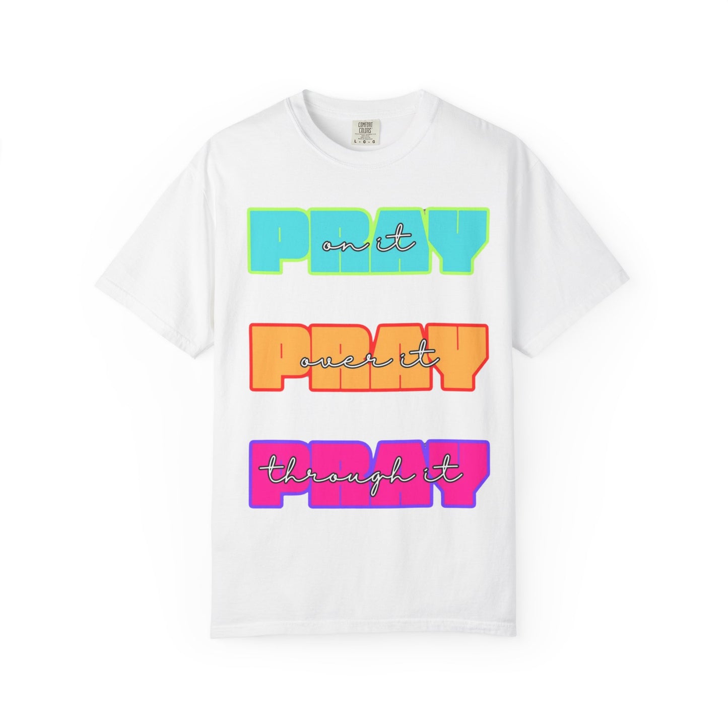 Play On It, Push It, Through It T-Shirt — Motivational Retro Graphic Tee