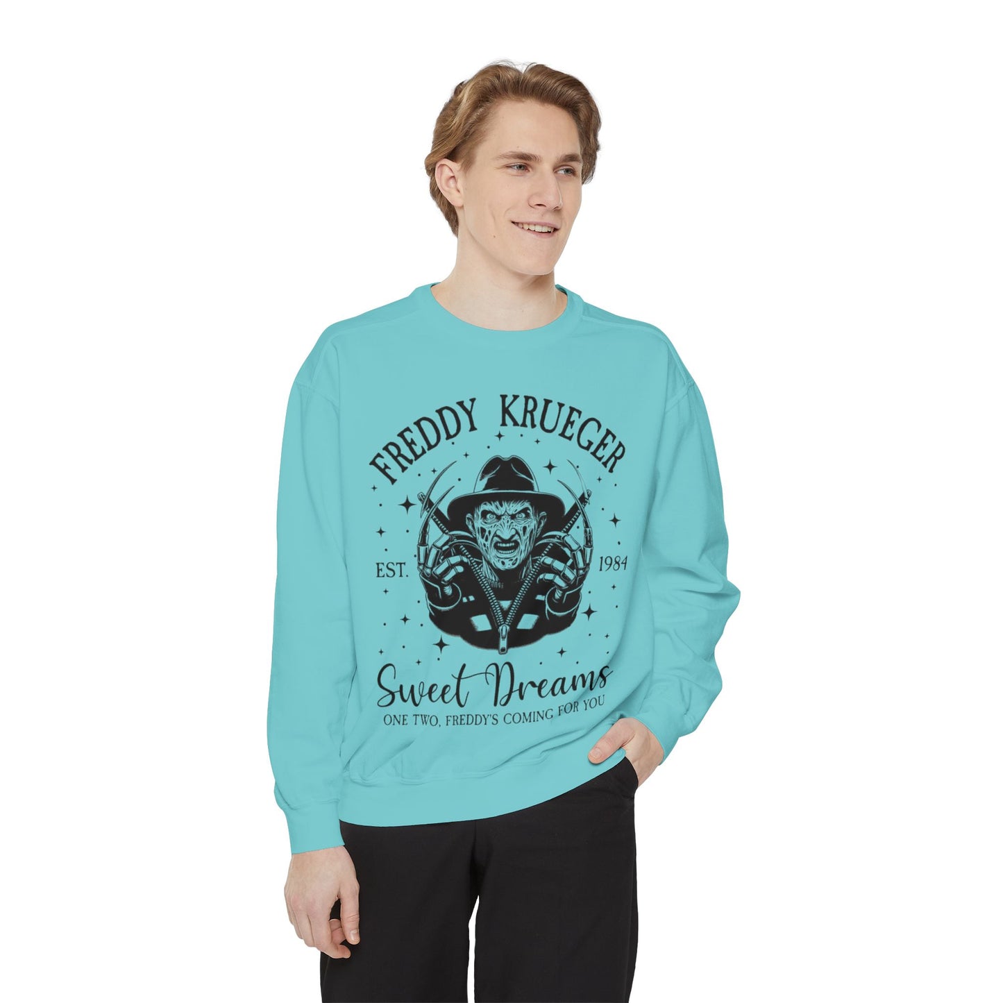 Freddy Krueger 'Sweet Dreams' Graphic Sweatshirt