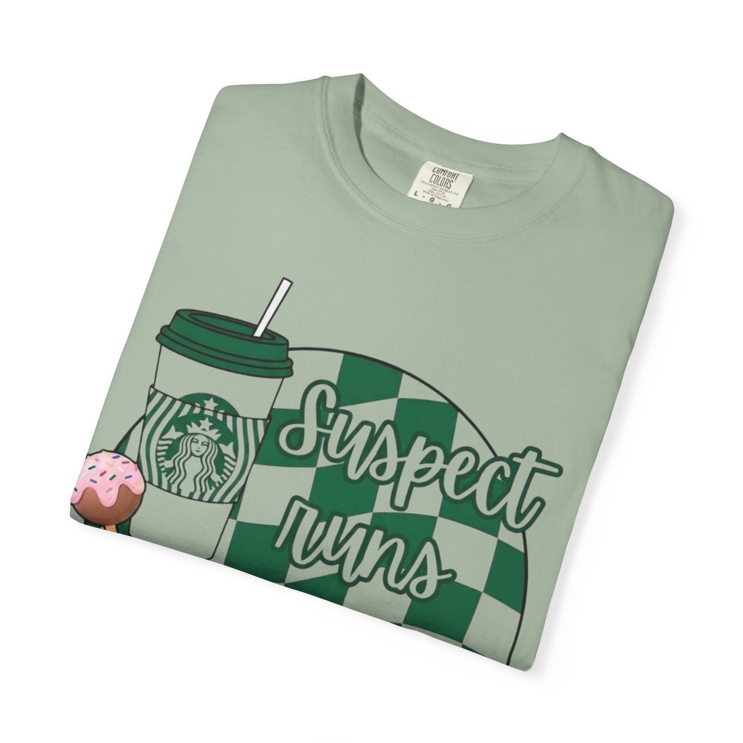 Suspect Turns On Starbucks T-Shirt — Coffee Lover Graphic Tee