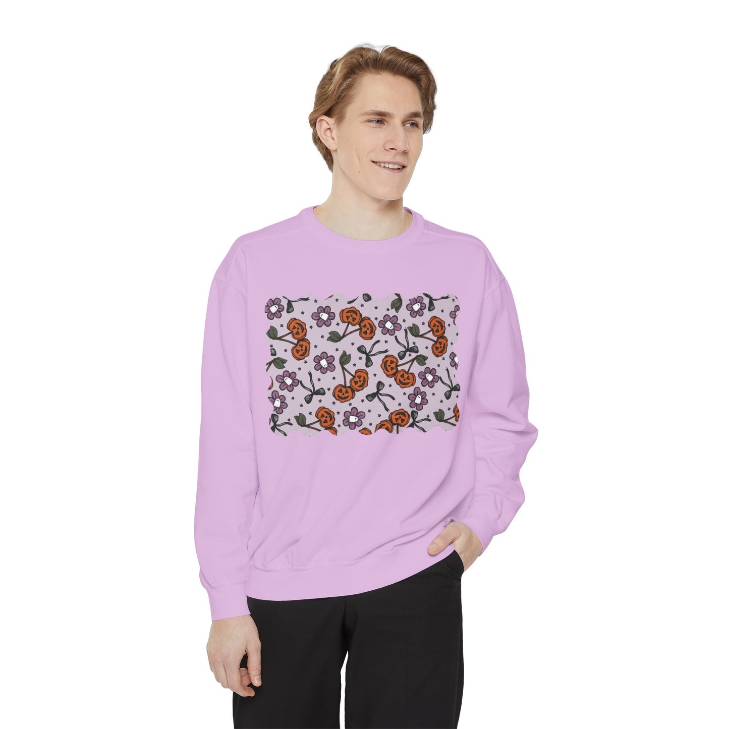 Floral Pumpkin Patch Sweatshirt