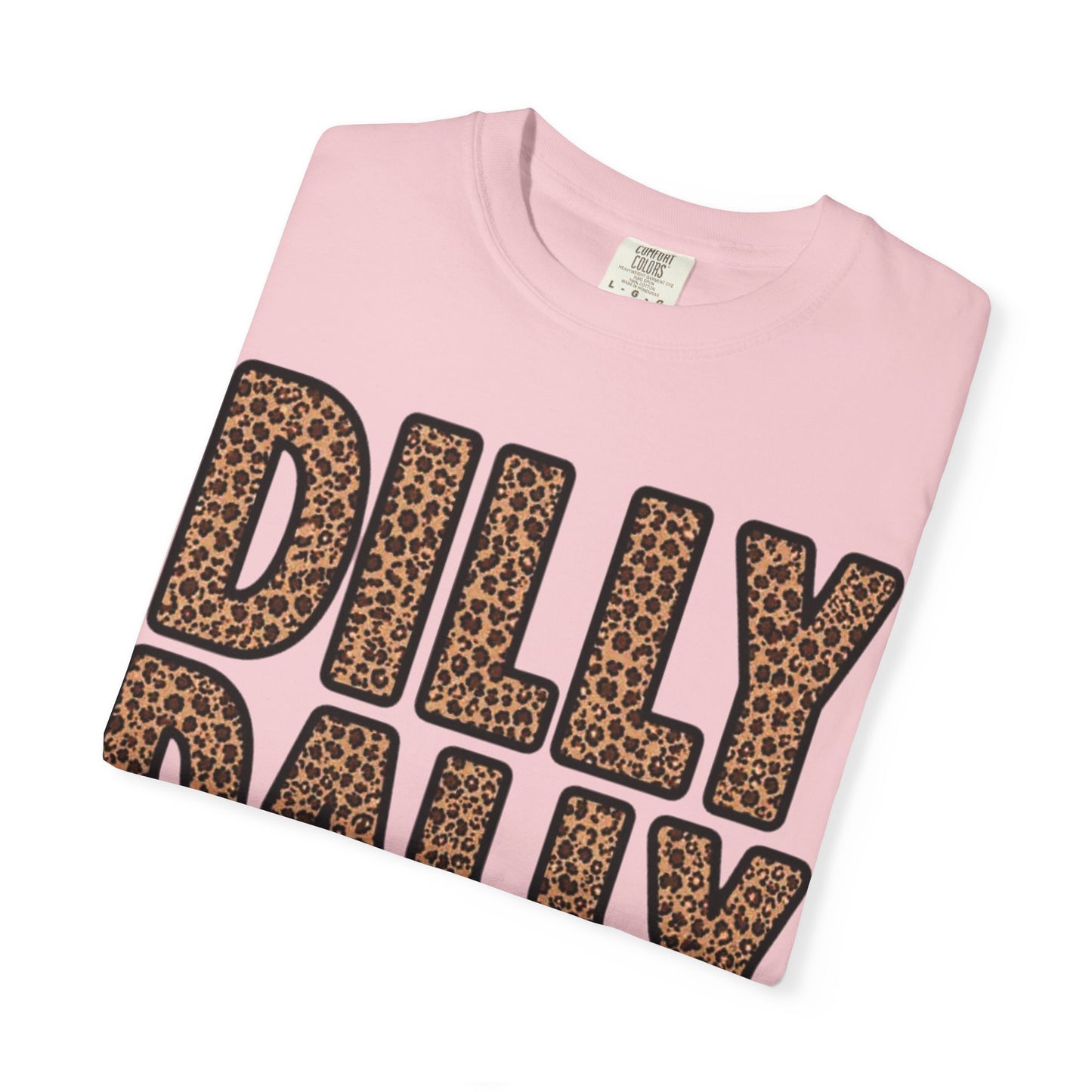 Dilly Dally Club Leopard Print T-Shirt