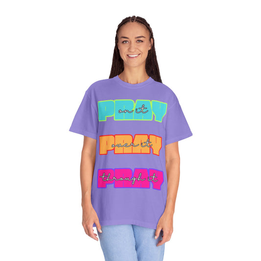 Play On It, Push It, Through It T-Shirt — Motivational Retro Graphic Tee