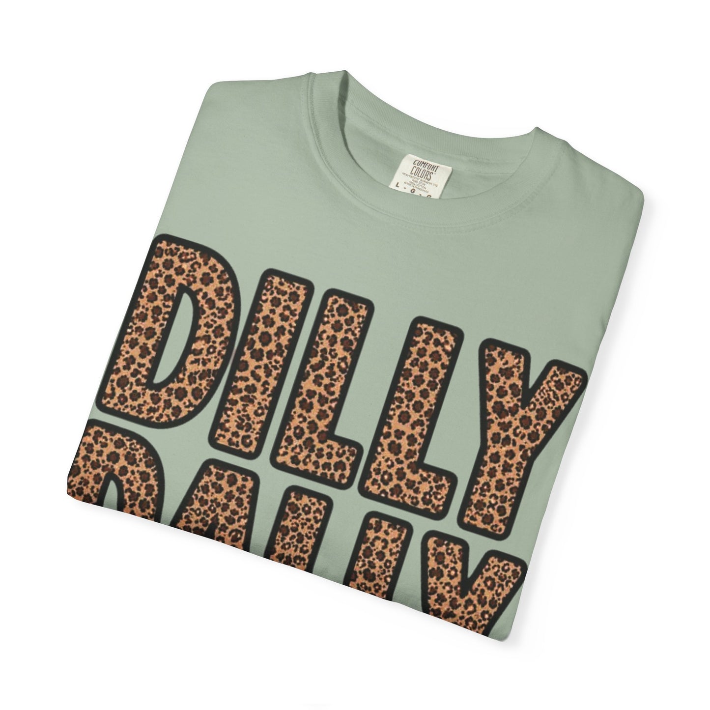 Dilly Dally Club Leopard Print T-Shirt