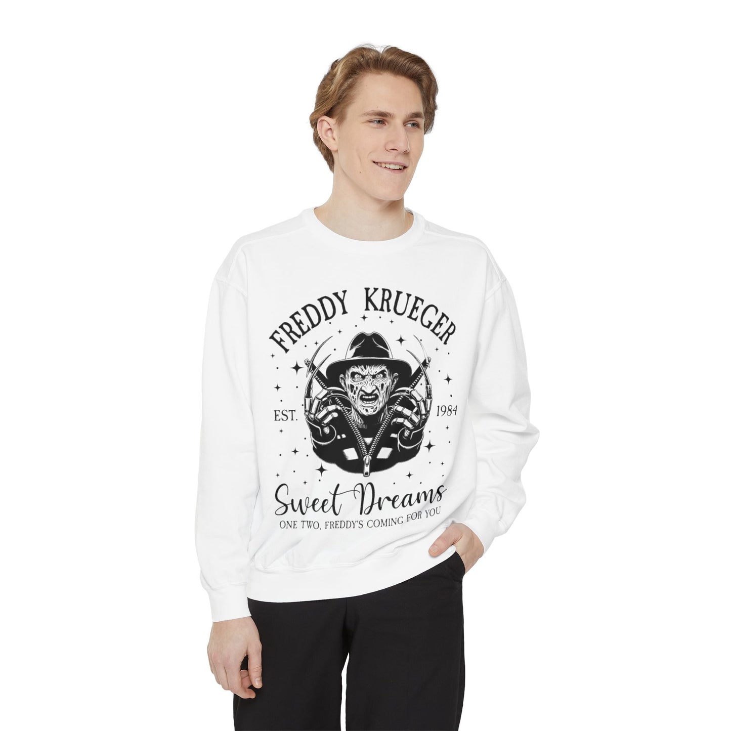 Freddy Krueger 'Sweet Dreams' Graphic Sweatshirt