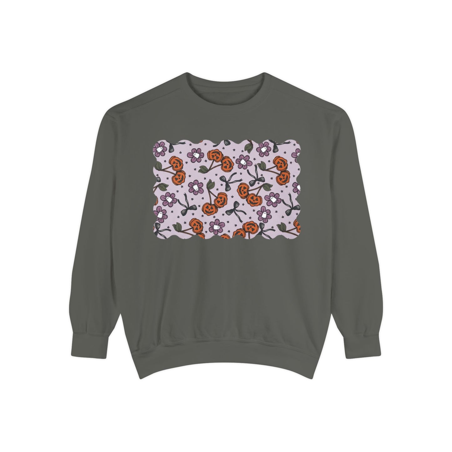 Floral Pumpkin Patch Sweatshirt