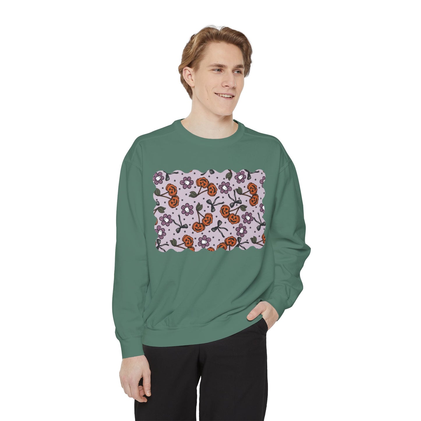 Floral Pumpkin Patch Sweatshirt