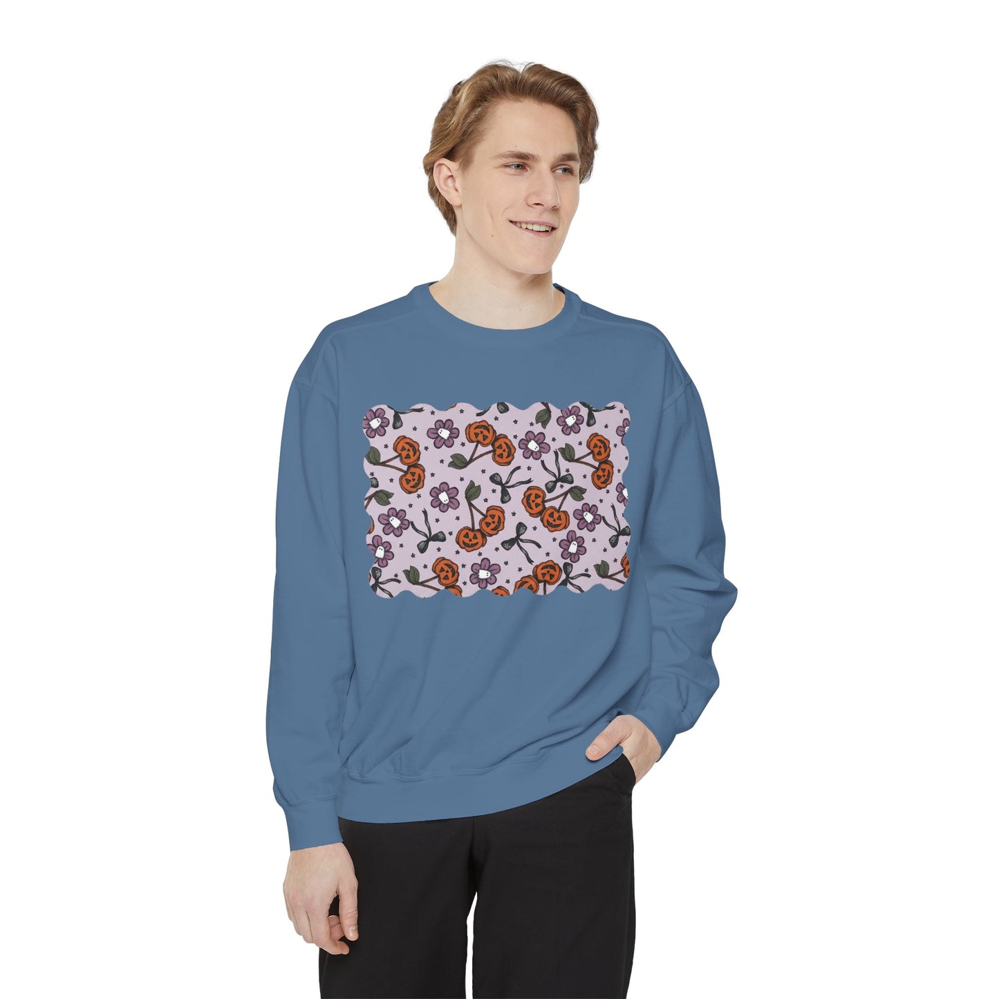 Floral Pumpkin Patch Sweatshirt
