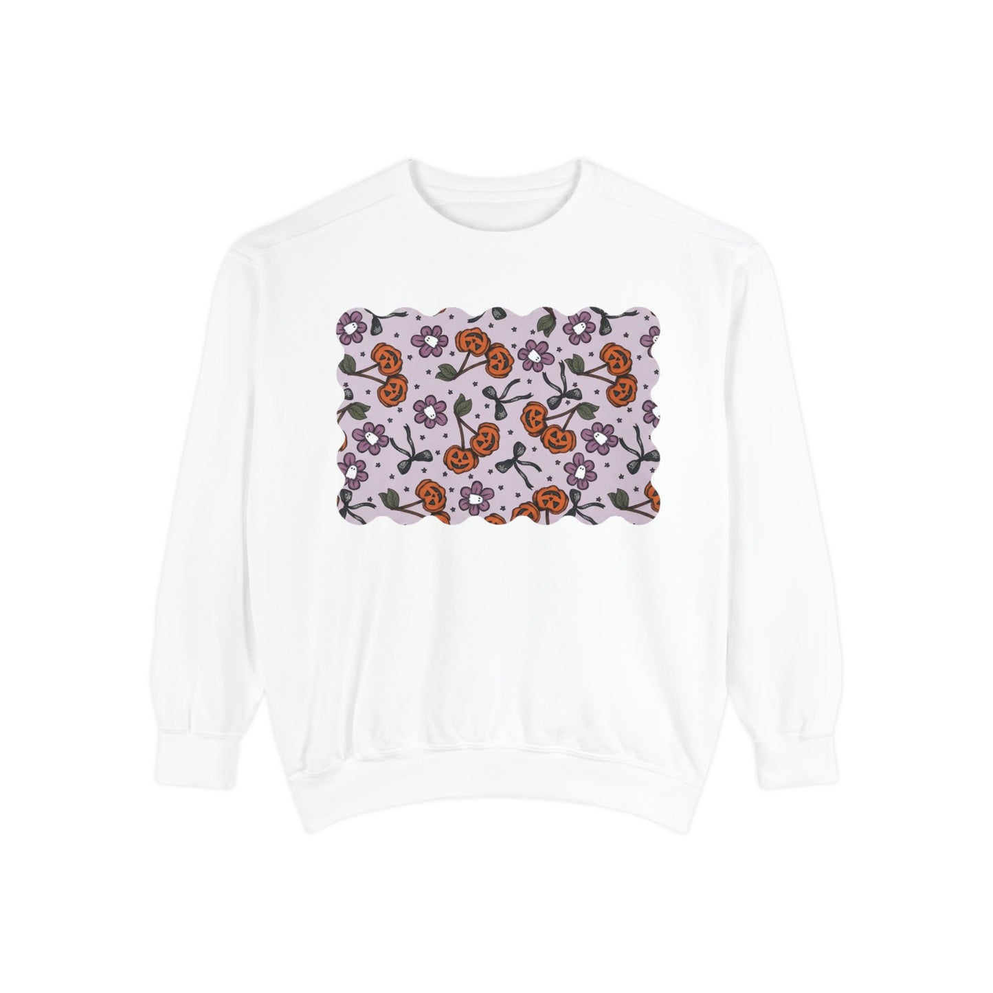 Floral Pumpkin Patch Sweatshirt