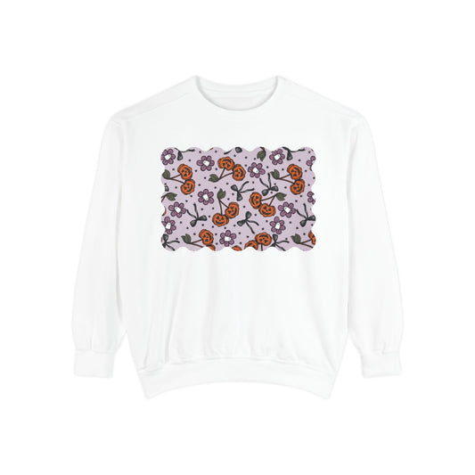 Floral Pumpkin Patch Sweatshirt
