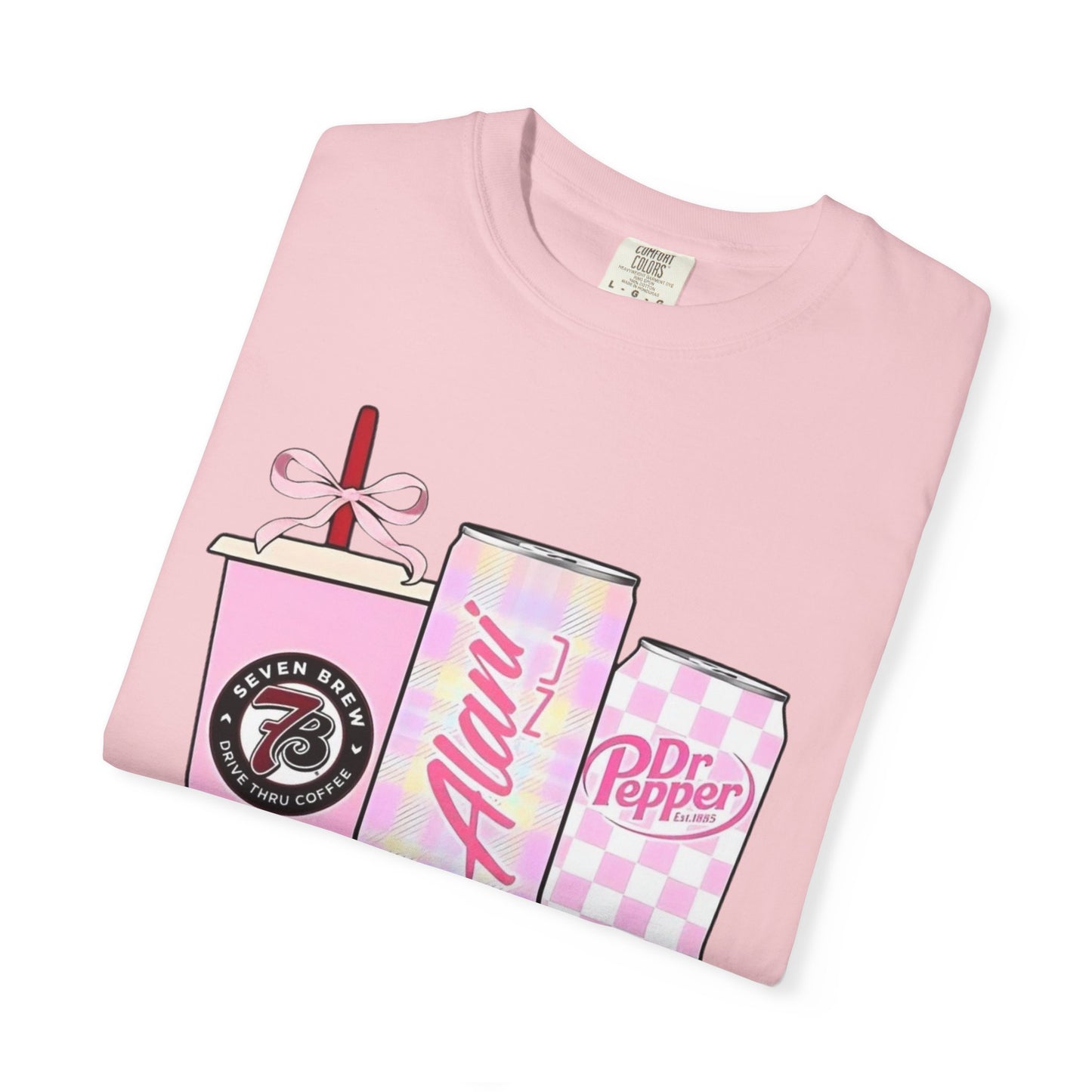 Yes, I've Ate Today T-shirt | Pink Drinks Illustration, Aloha Can, Dr Pepper