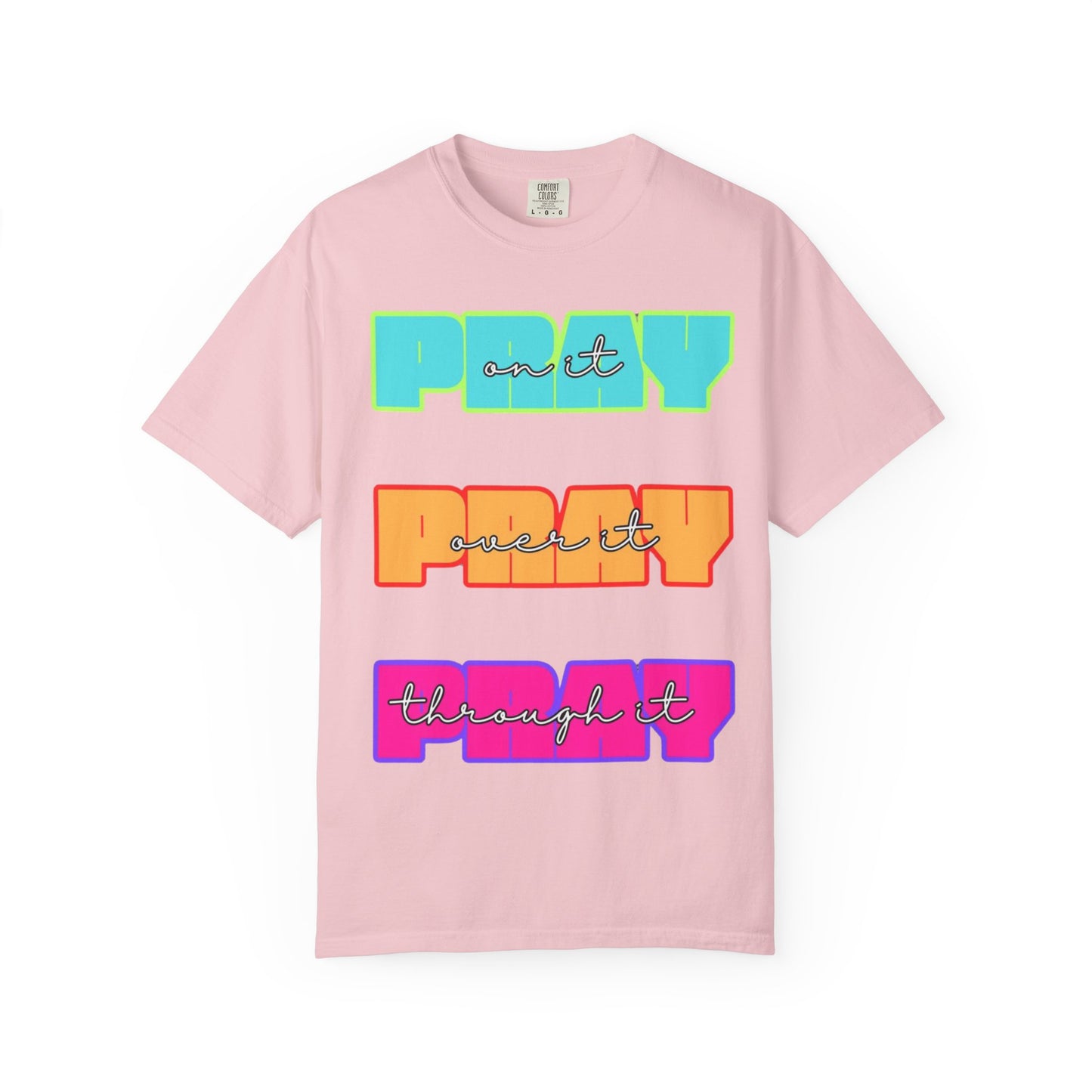 Play On It, Push It, Through It T-Shirt — Motivational Retro Graphic Tee