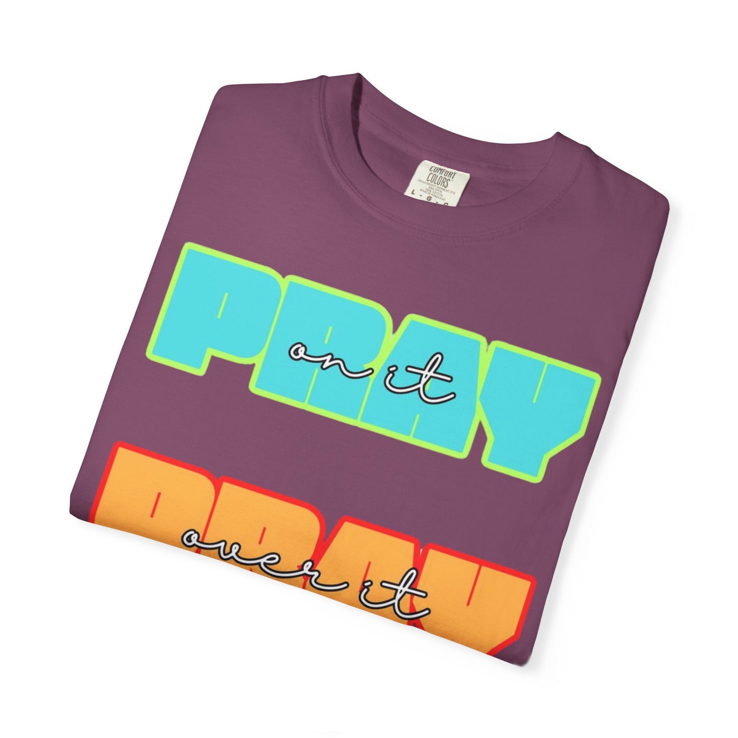 Play On It, Push It, Through It T-Shirt — Motivational Retro Graphic Tee