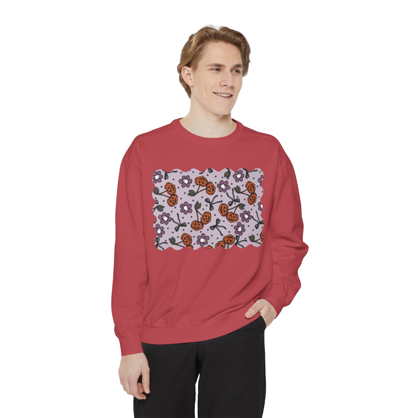 Floral Pumpkin Patch Sweatshirt