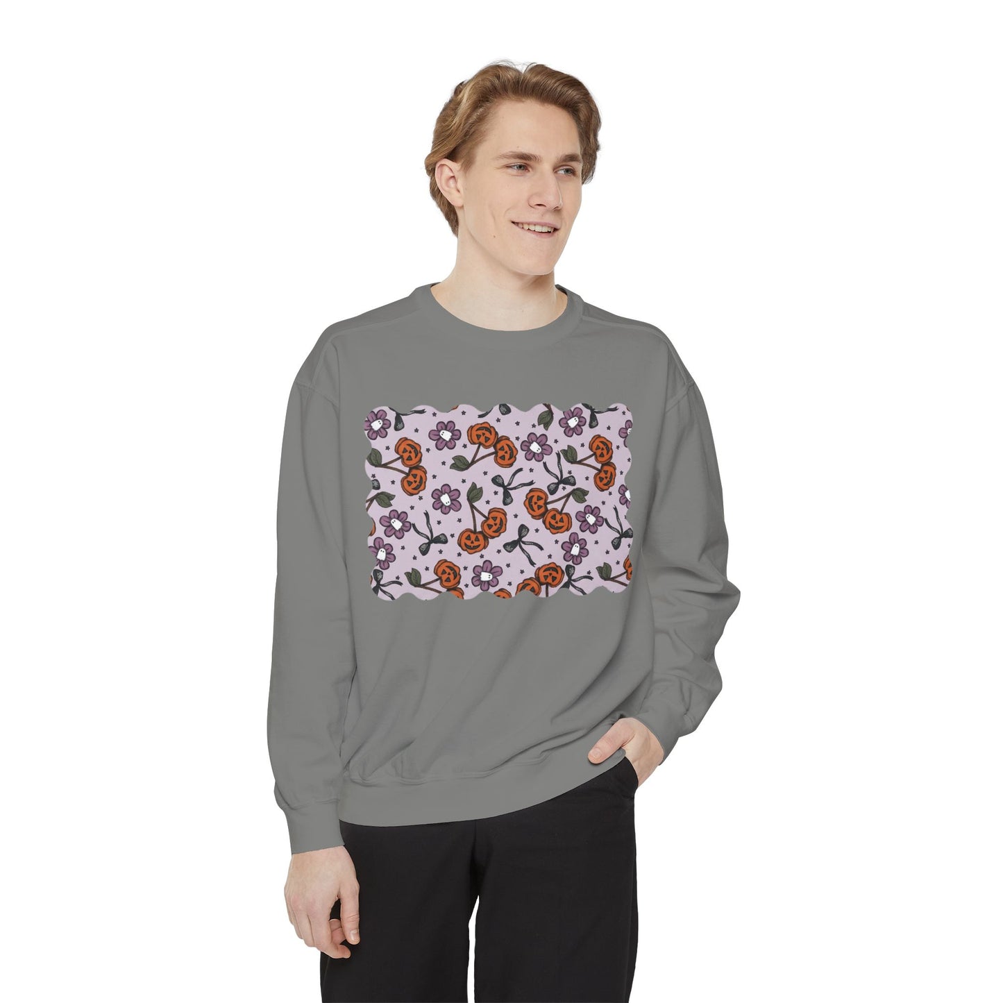 Floral Pumpkin Patch Sweatshirt