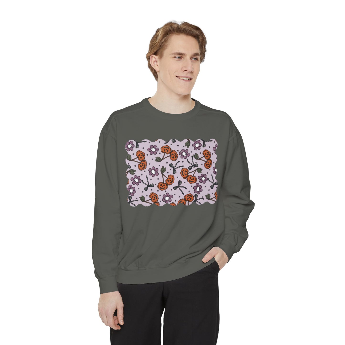 Floral Pumpkin Patch Sweatshirt