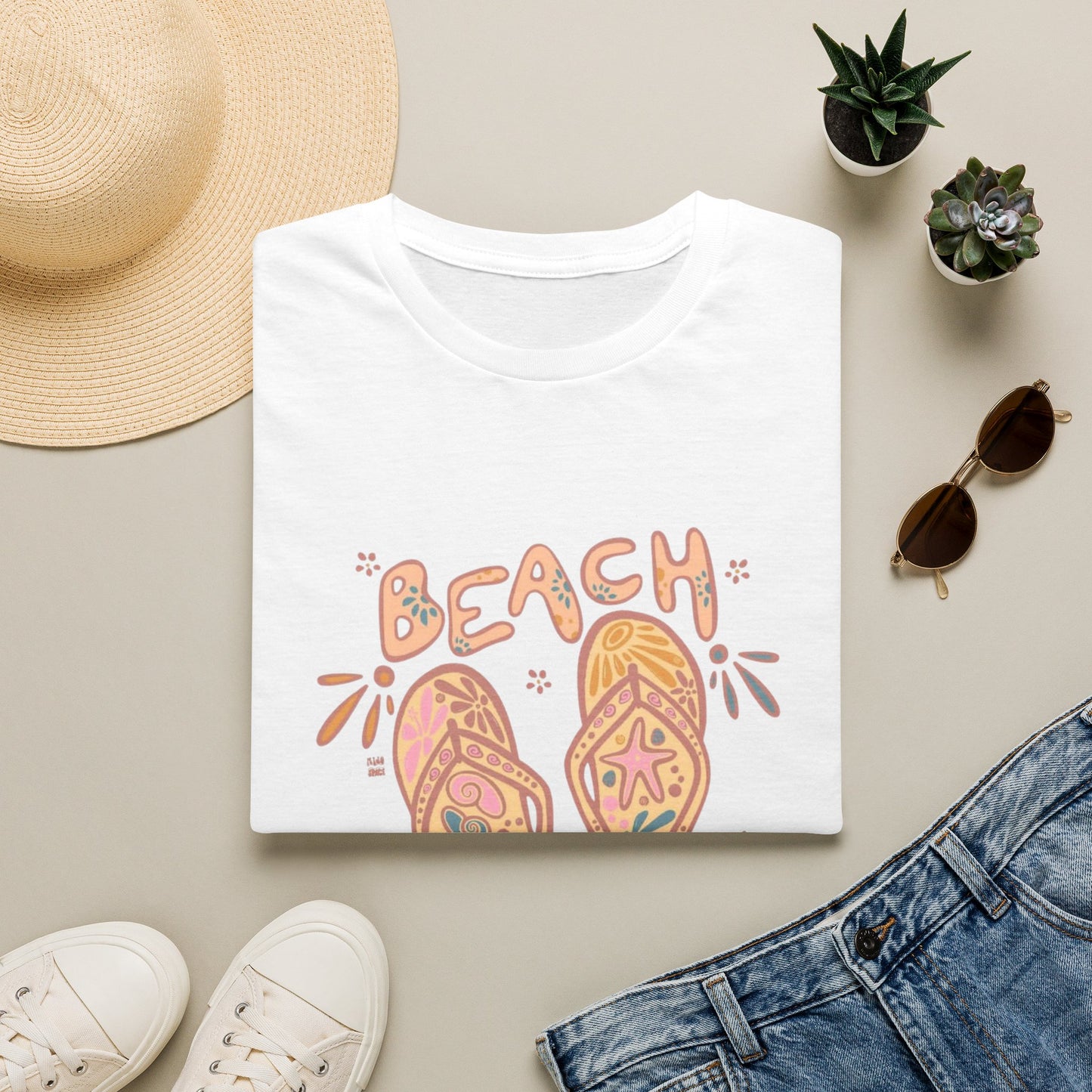 Beach Life T-Shirt — Flip Flop Summer Graphic Tee