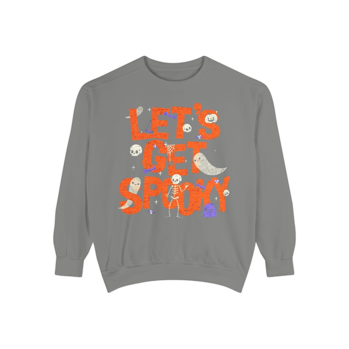 Let's Get Spooky Sweatshirt — Halloween Graphic Crewneck