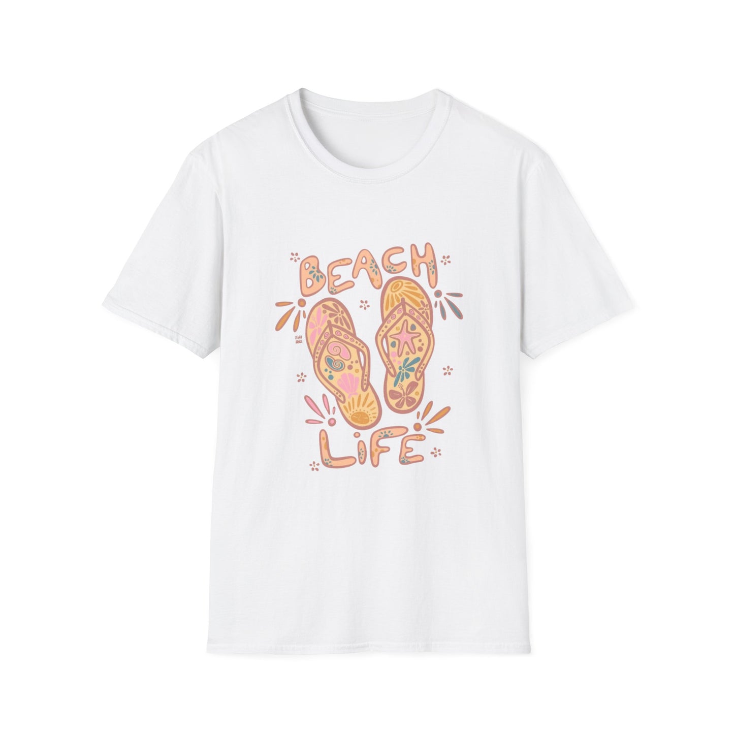 Beach Life T-Shirt — Flip Flop Summer Graphic Tee