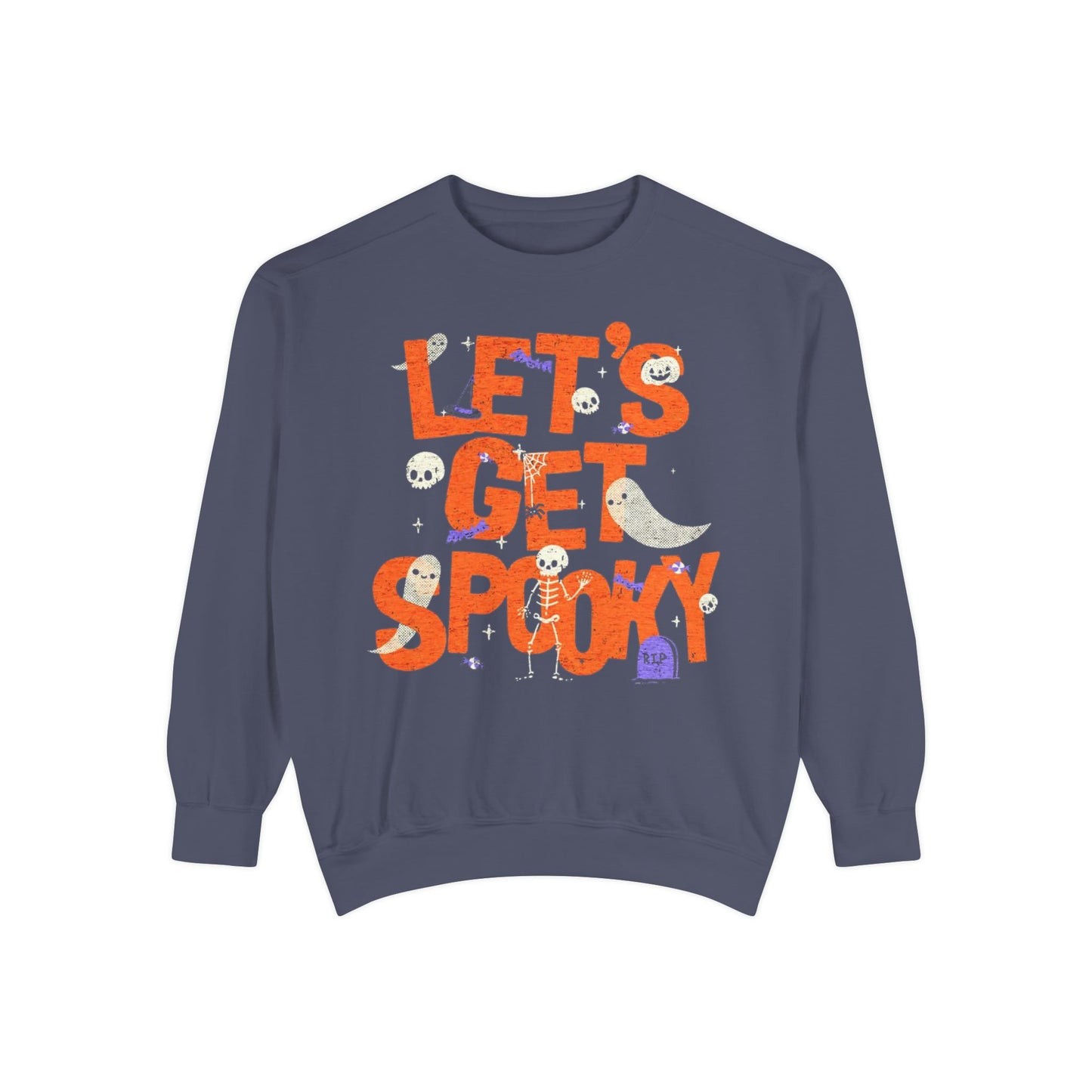 Let's Get Spooky Sweatshirt — Halloween Graphic Crewneck
