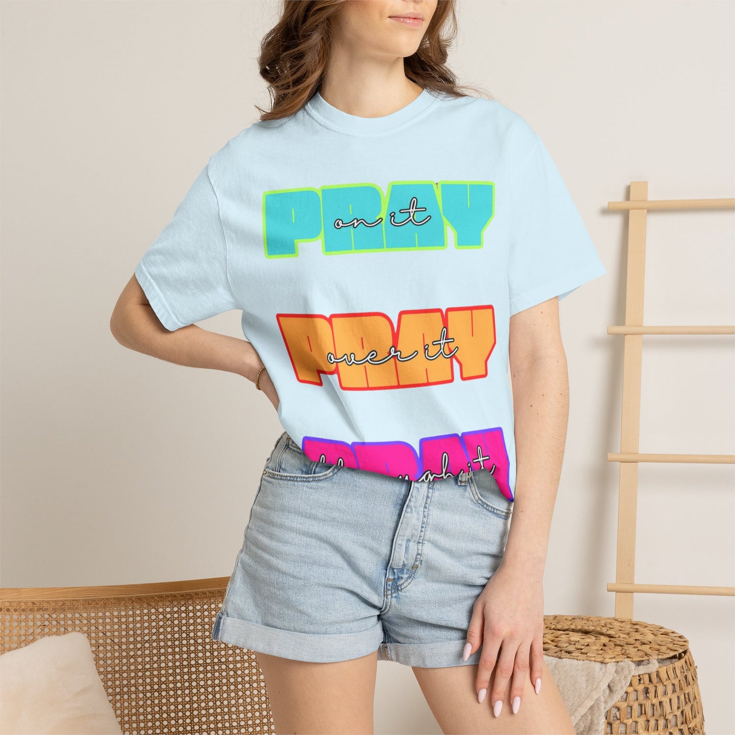 Play On It, Push It, Through It T-Shirt — Motivational Retro Graphic Tee