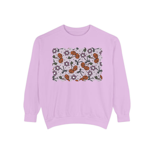 Floral Pumpkin Patch Sweatshirt
